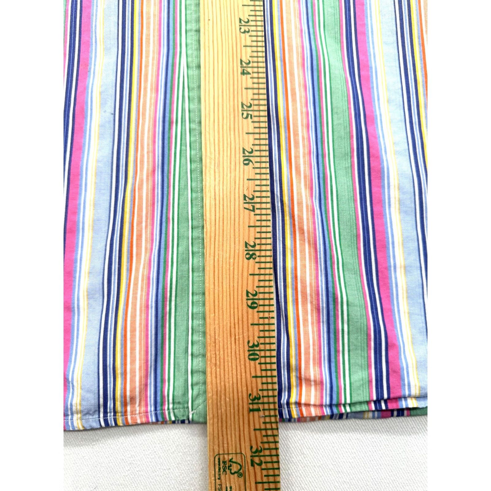 Ralph Lauren Ralph Lauren Yarmouth Long Sleeve Button-Up Mens Large Striped Shirt Cotton 2609 Size US XL / EU 56 / 4 - 6 Thumbnail