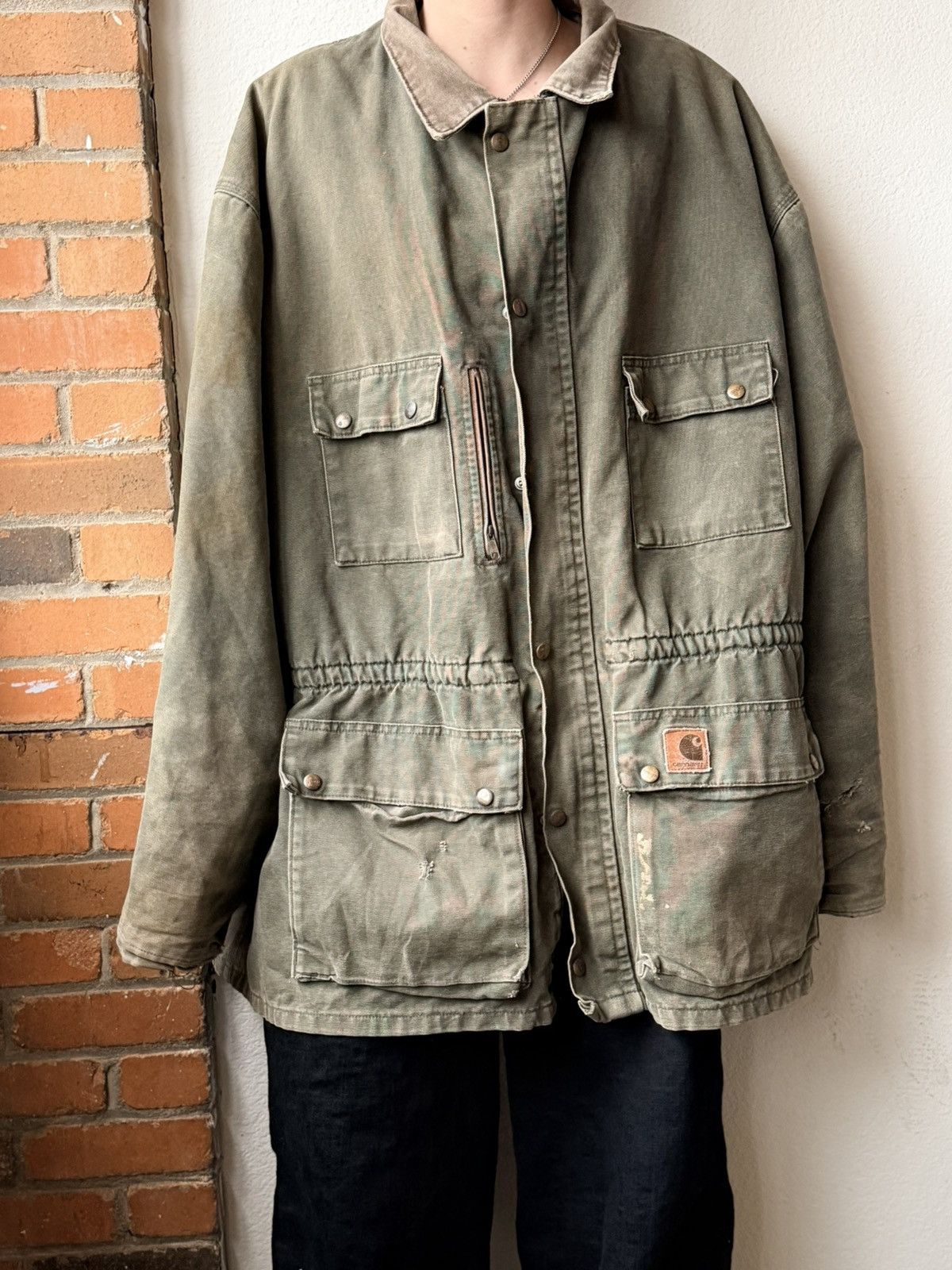 Carhartt Carhartt Fisherman Work Jacket Size US XXL / EU 58 / 5 - 1 Thumbnail