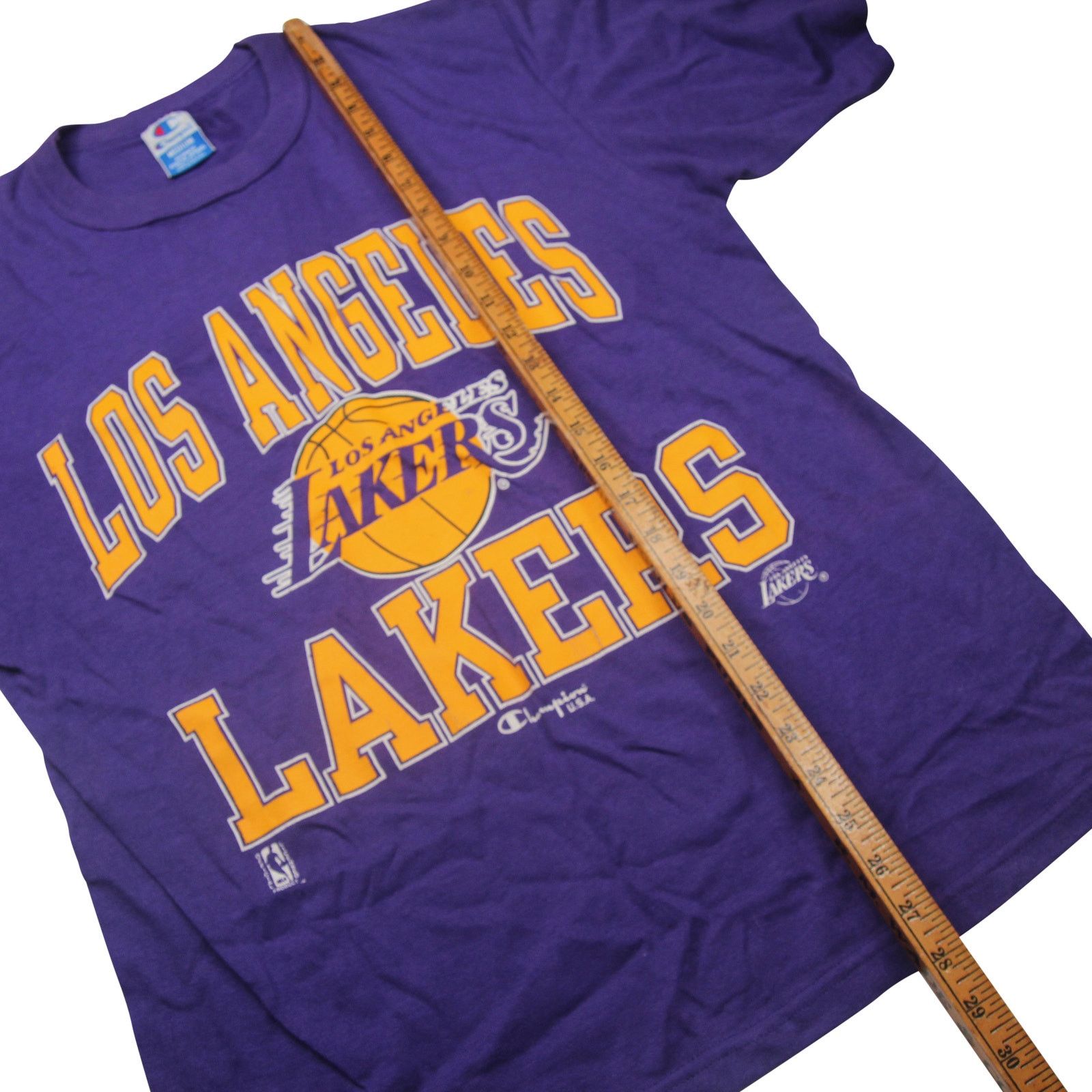 Champion × Vintage Vintage Champion Los Angeles Lakers Graphic T Shirt Size US M / EU 48-50 / 2 - 6 Thumbnail