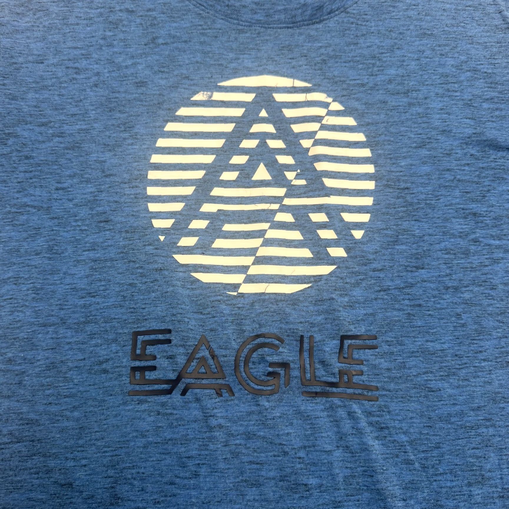 American Eagle Outfitters American Eagle Outfitters Graphic T-Shirt Mens Small Blue Crew Short Sleeve Tee Size US S / EU 44-46 / 1 - 3 Thumbnail