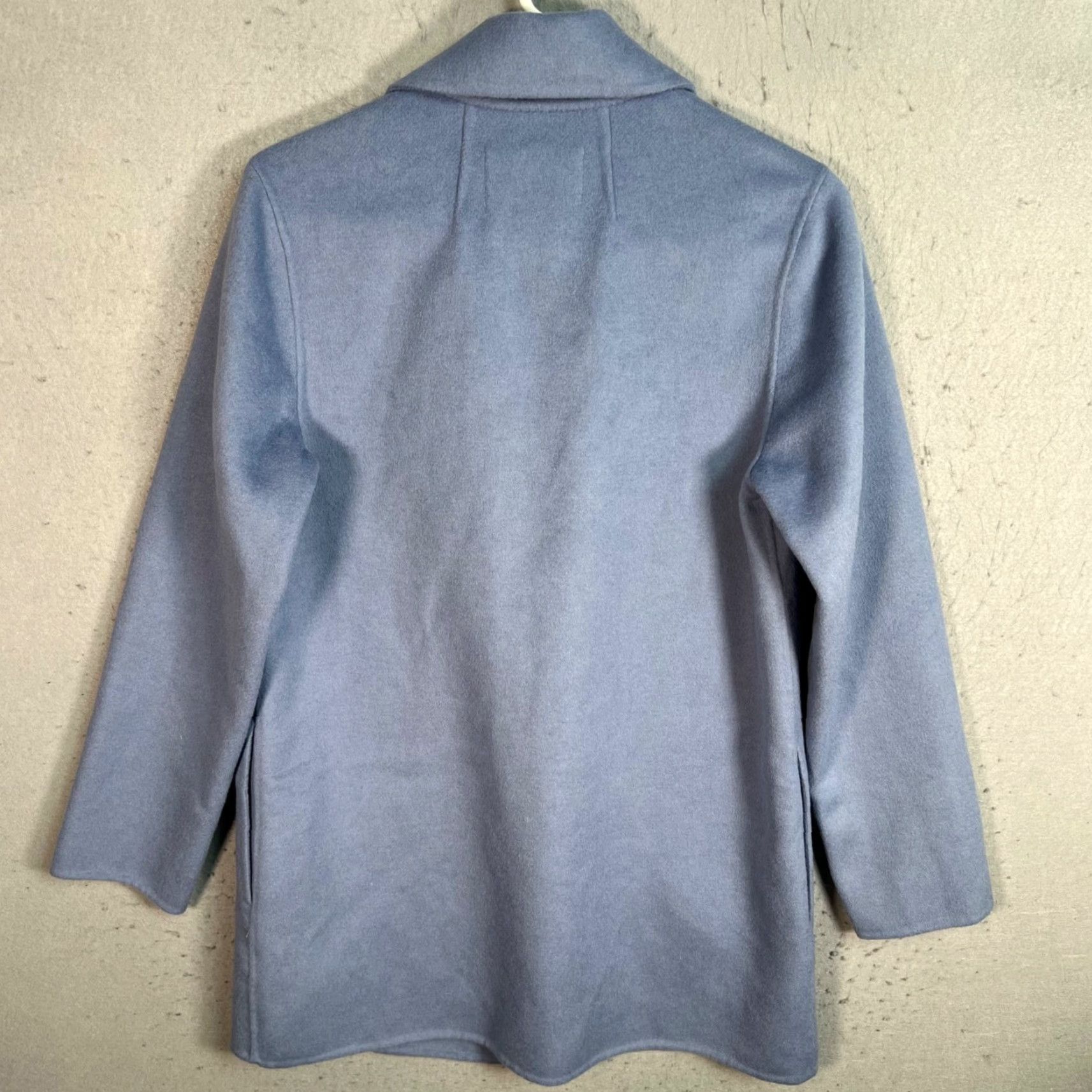 Rachel Zoe VINTAGE Rachel Zoe Pea Coat Womens Small Blue Wool Blend Size S / US 4 / IT 40 - 2 Thumbnail