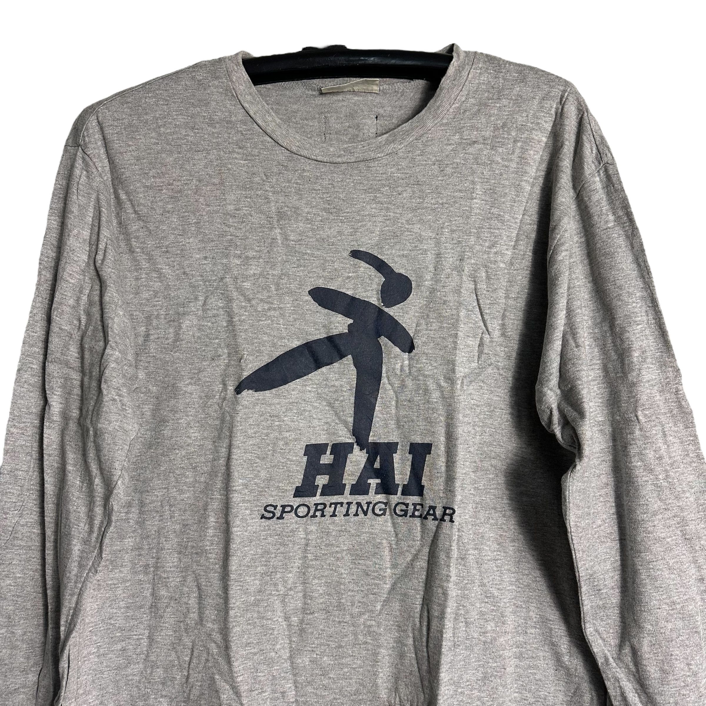 Hai Sporting Gear 🔥RARE🔥Hai Sporting Gear Spell Out L/Sleeve T-shirt Size US M / EU 48-50 / 2 - 2 Thumbnail