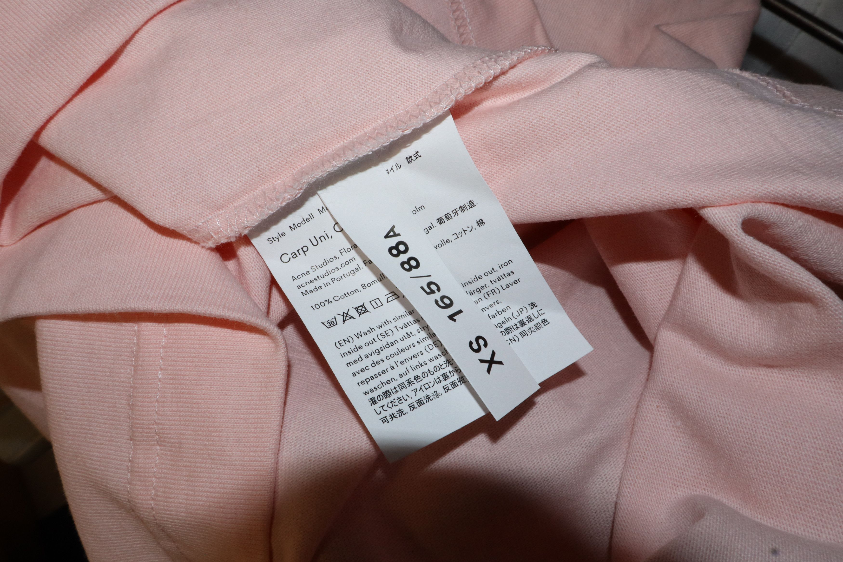 Acne Studios Bla Konst Carp Uni longsleeve tshirt Size US XS / EU 42 / 0 - 9 Thumbnail