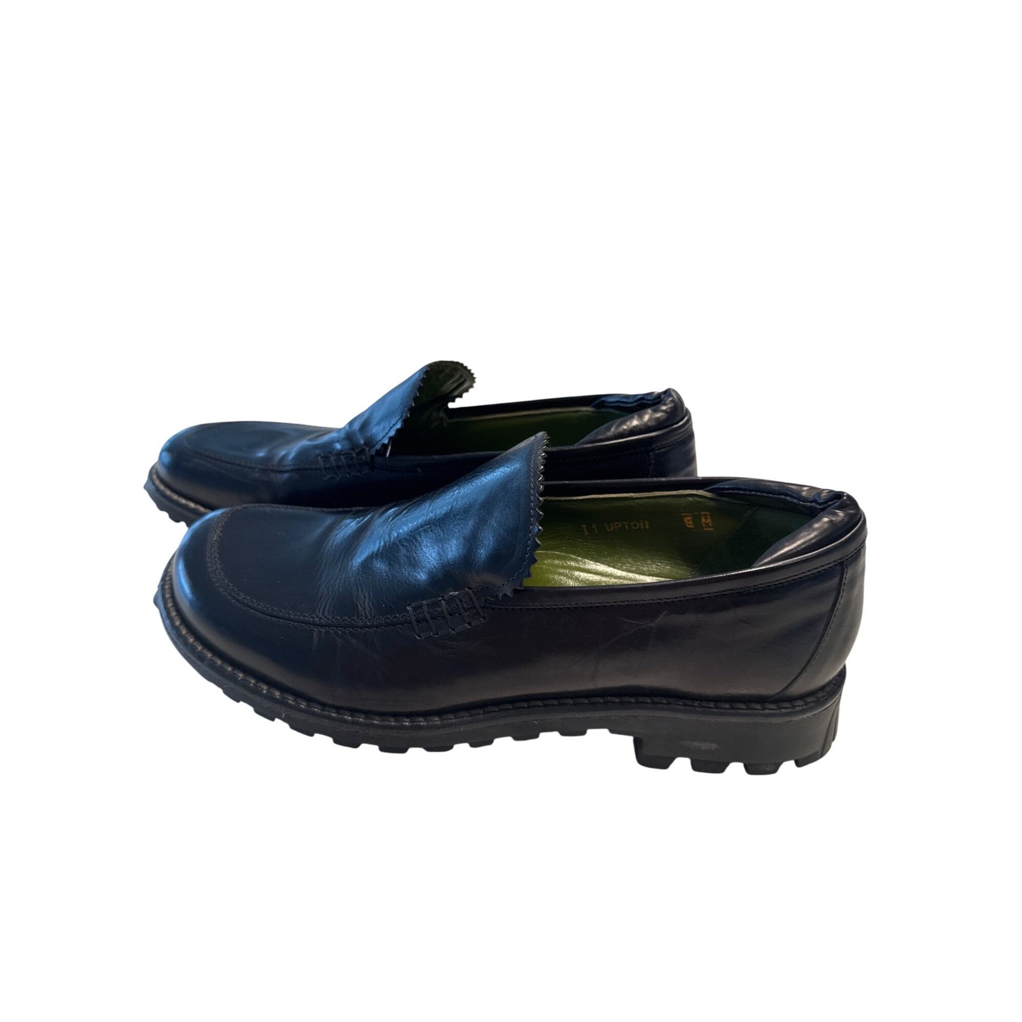 Donald Pliner Donald J. Pliner Sports womens black leather loafer 8M SKU 7 Size US 8 / IT 38 - 3 Thumbnail