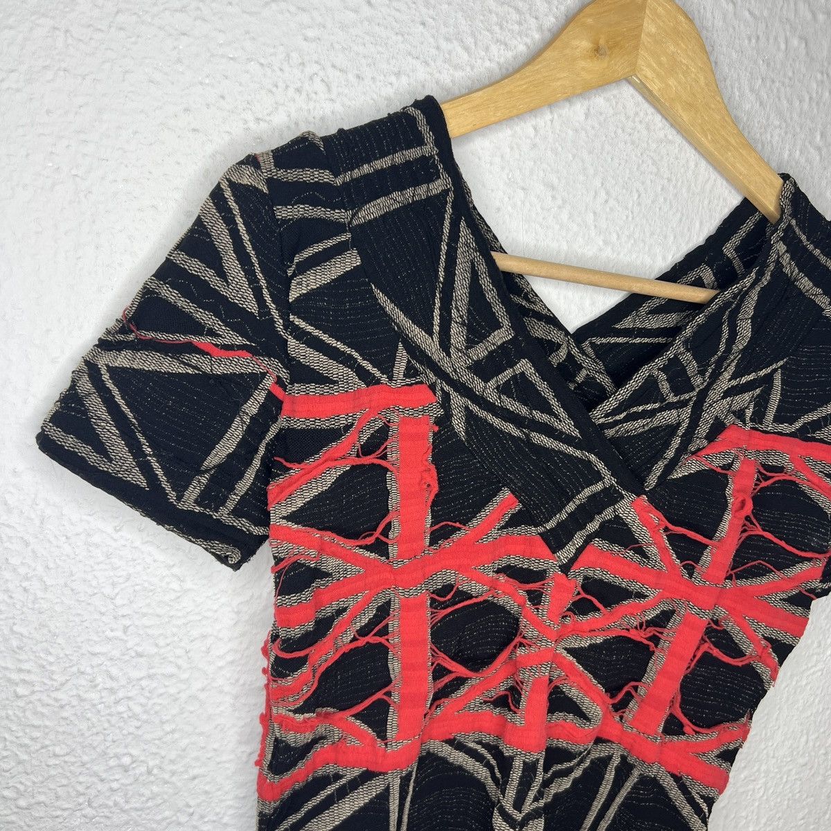 Designer × Vivienne Westwood × Wolford Vivienne Westwood x Wolford Bodysuit 2002 String Black Red Size M / US 6-8 / IT 42-44 - 5 Thumbnail