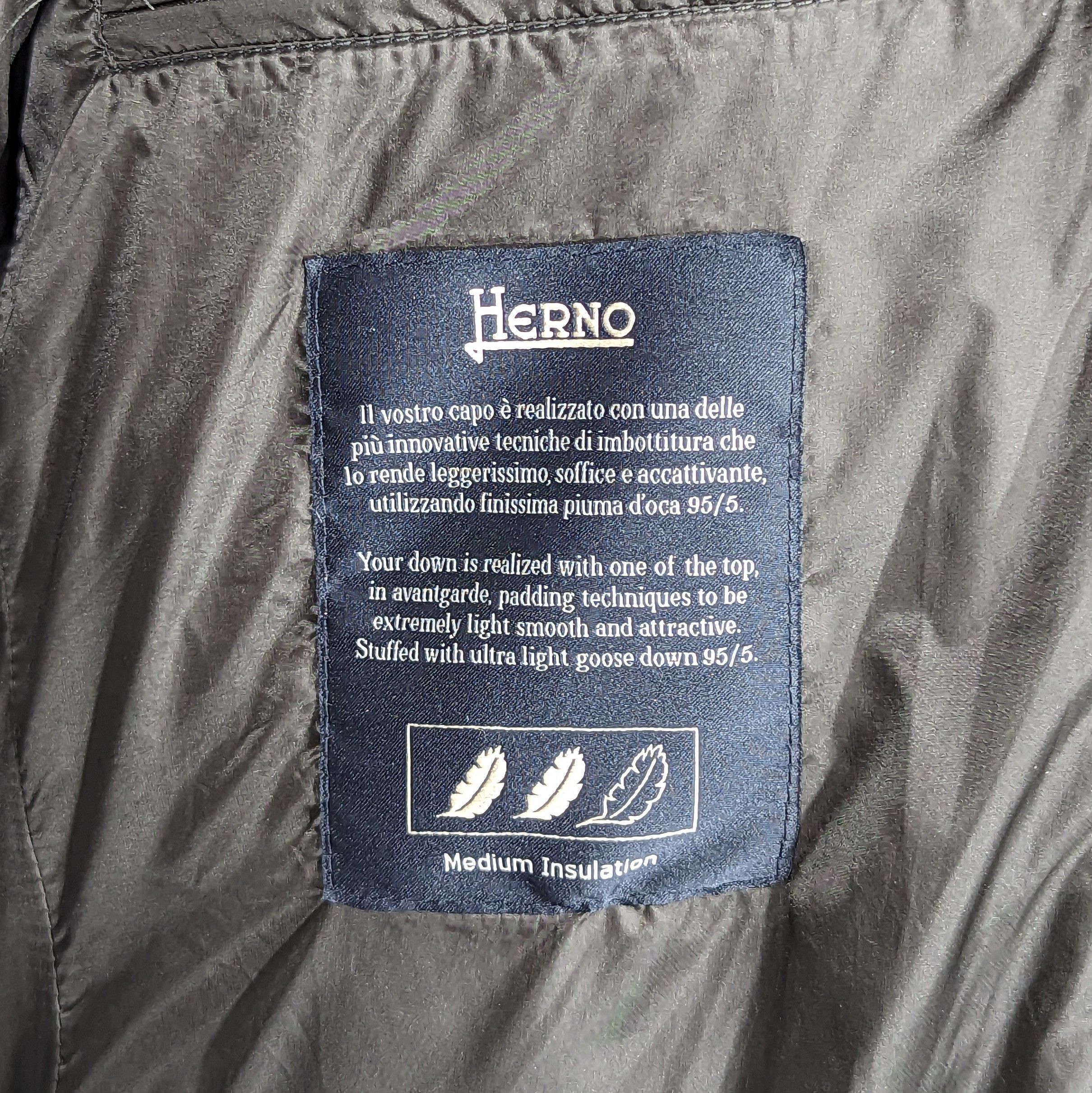 Herno Herno Men's Padded Down Jacket Size 54L Luxury Brand Fashion Size US L / EU 52-54 / 3 - 18 Thumbnail