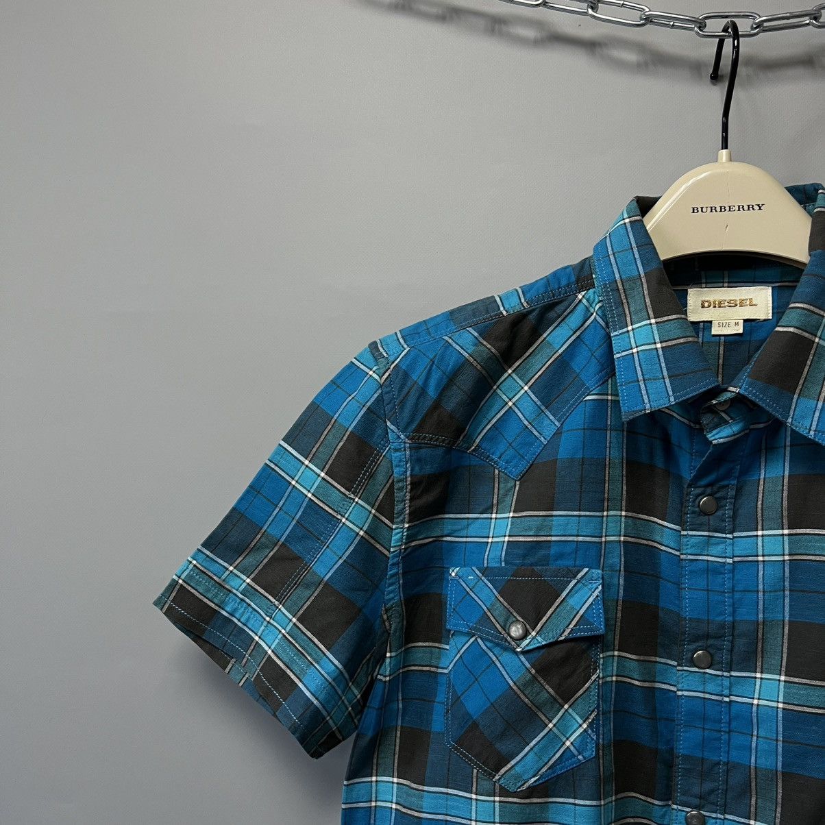 Diesel Diesel Vintage Shirt Short Sleeve Button Up men’s Size US M / EU 48-50 / 2 - 5 Thumbnail