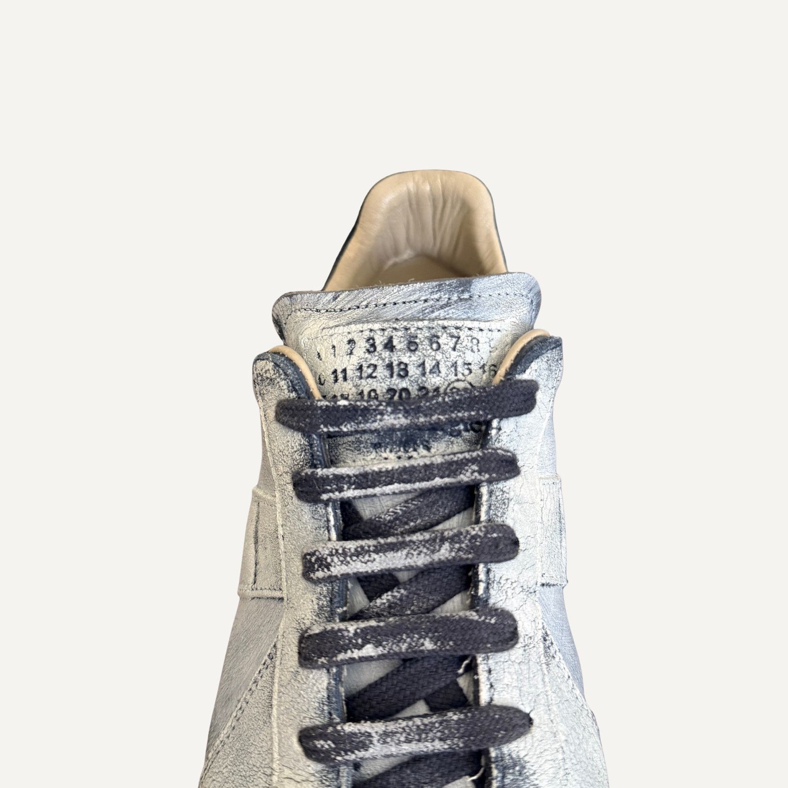 Maison Margiela Size 7US - Maison Margiela Mens Painted GAT Replica Trainer Size US 7 / EU 40 - 5 Thumbnail