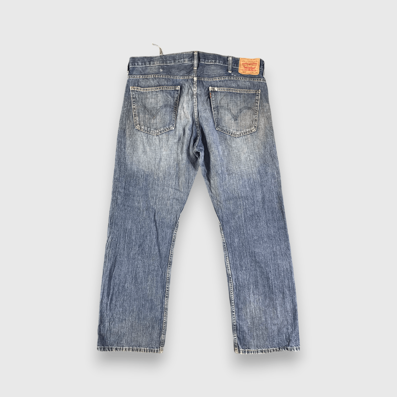 Levi's Vintage Blue Wash Levis 569 Jeans-J3122 Size US 42 / EU 58 - 2 Thumbnail