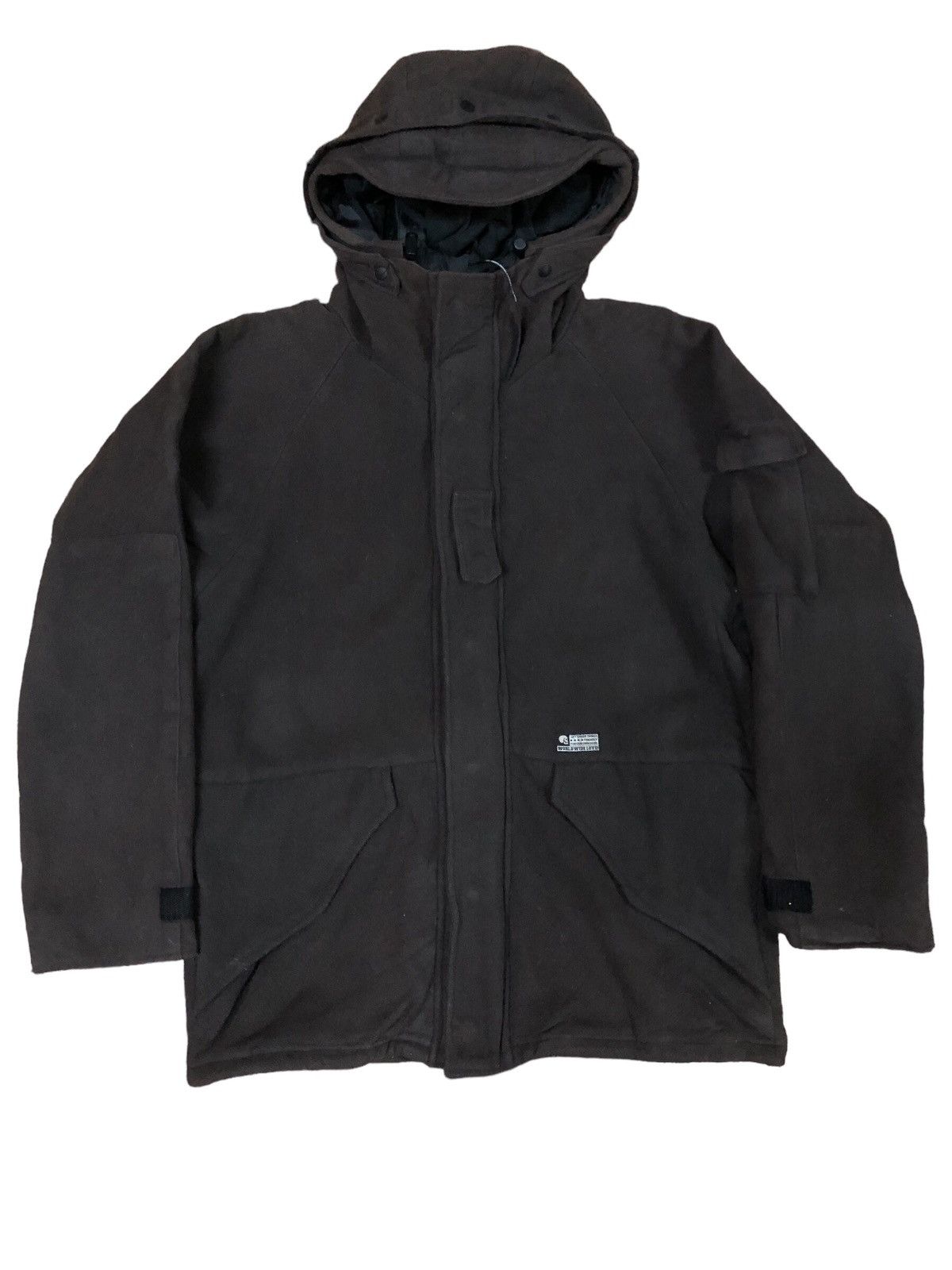 Japanese Brand World Wide Love Wool Punk Rockabilly Parkas Jacket Size US M / EU 48-50 / 2 - 1 Thumbnail