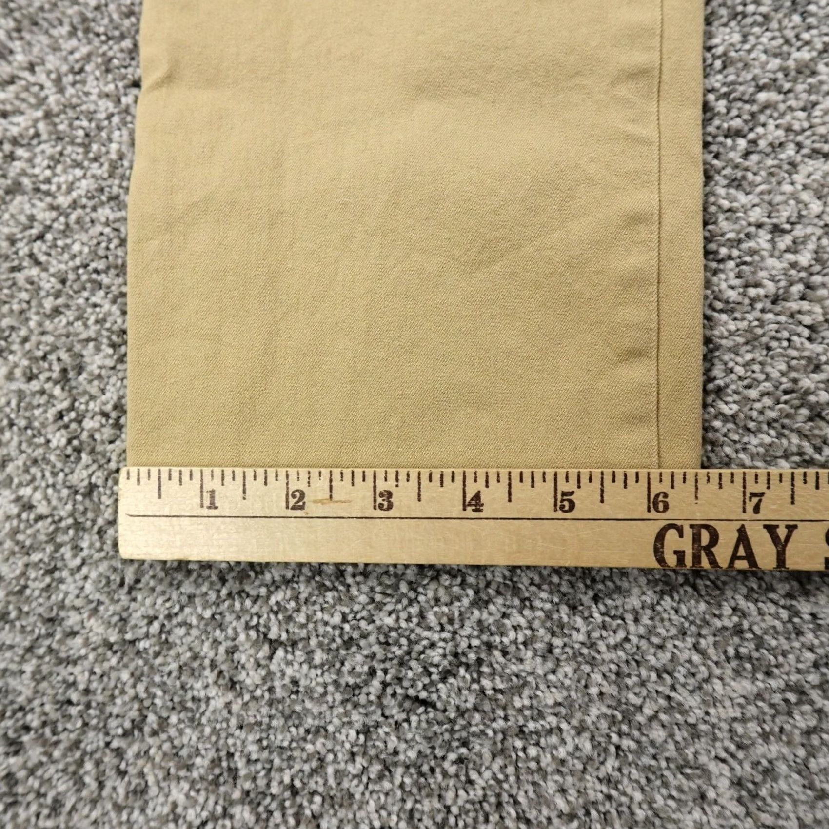 Ralph Lauren Ralph Lauren Pants Womens 6 Beige Chino Trousers Low Rise Stretch Preppy Size 28" / US 6 / IT 42 - 2 Thumbnail