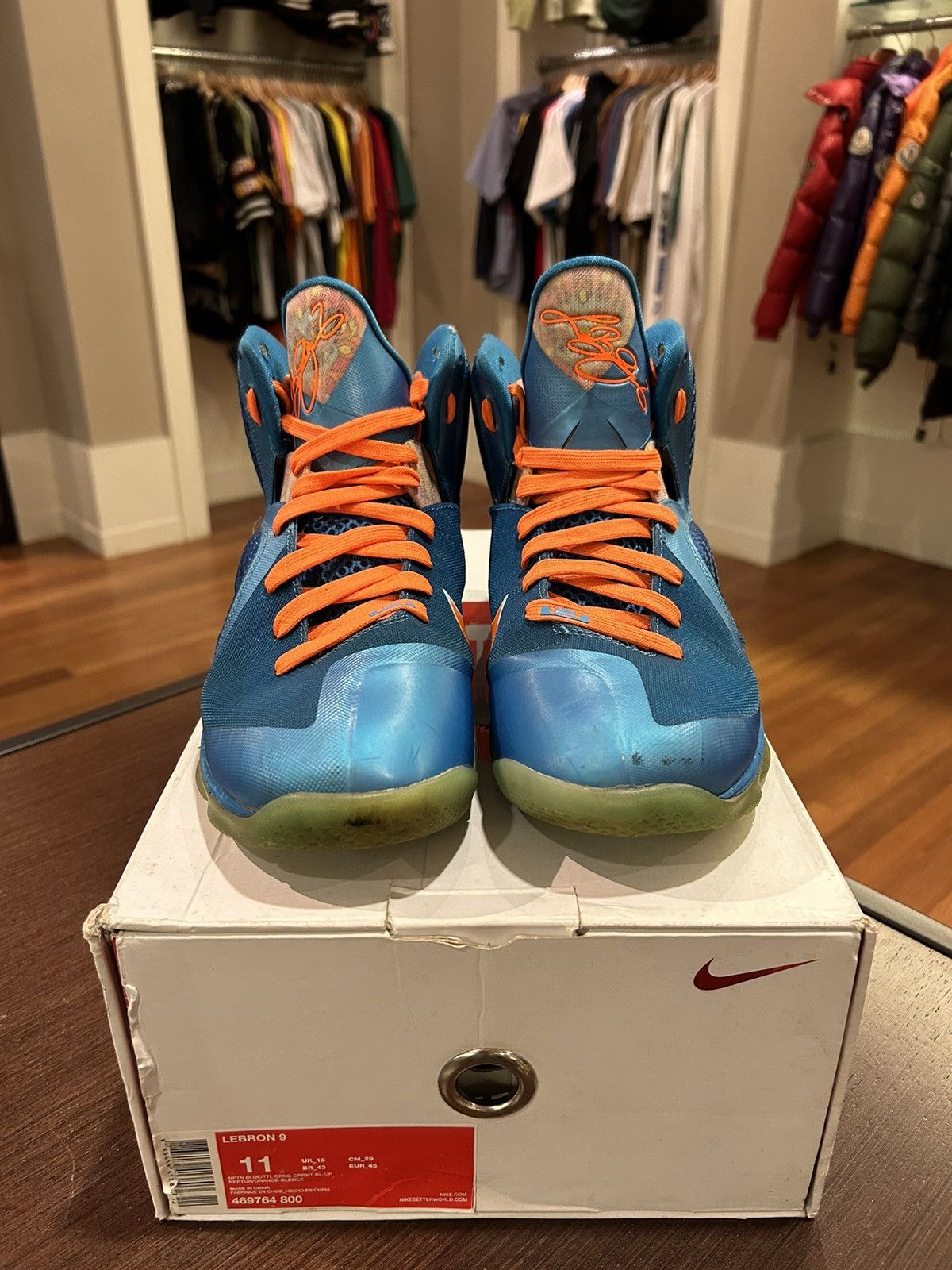 Nike Nike LeBron 9 China (YOTD) Size US 11 / EU 44 - 5 Thumbnail