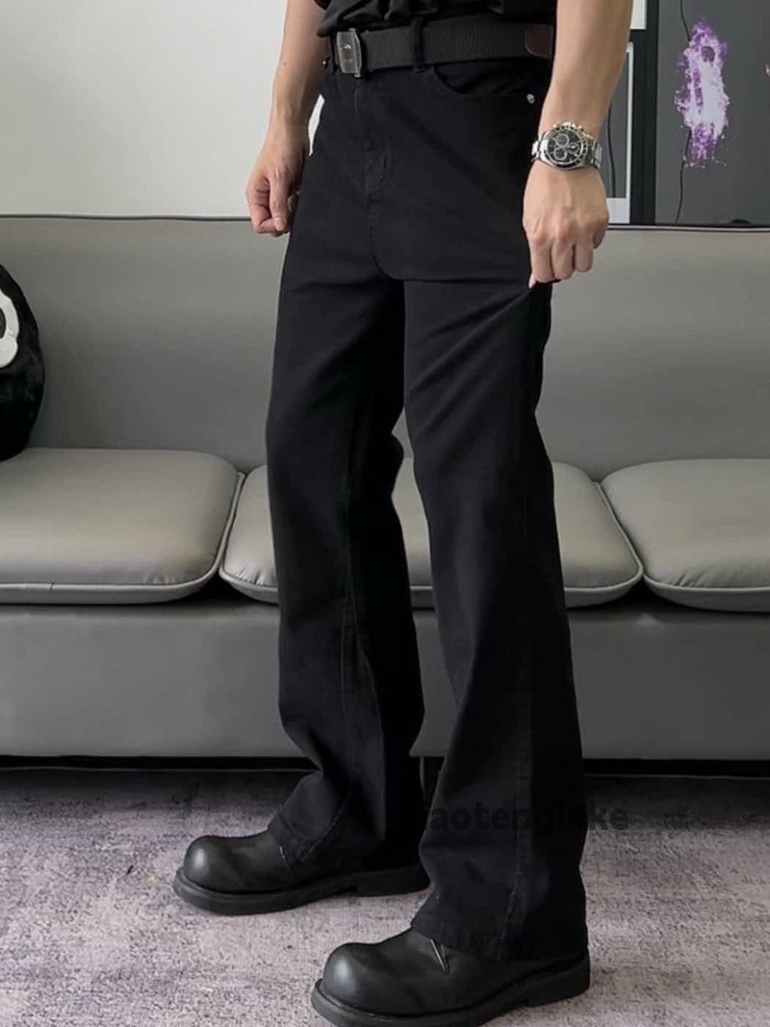 Vintage Unisex outdoor utility punk yuppie grunge bootcut jeans Size US 34 / EU 50 - 6 Thumbnail