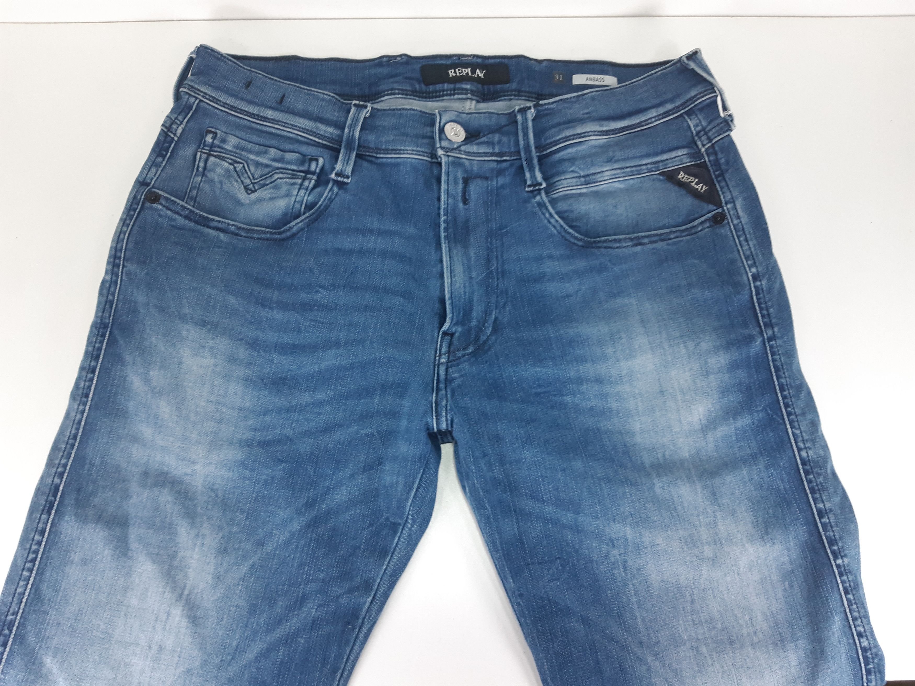 Replay REPLAY Anbass W31/L34 Tunisia Denim Size US 31 - 3 Thumbnail