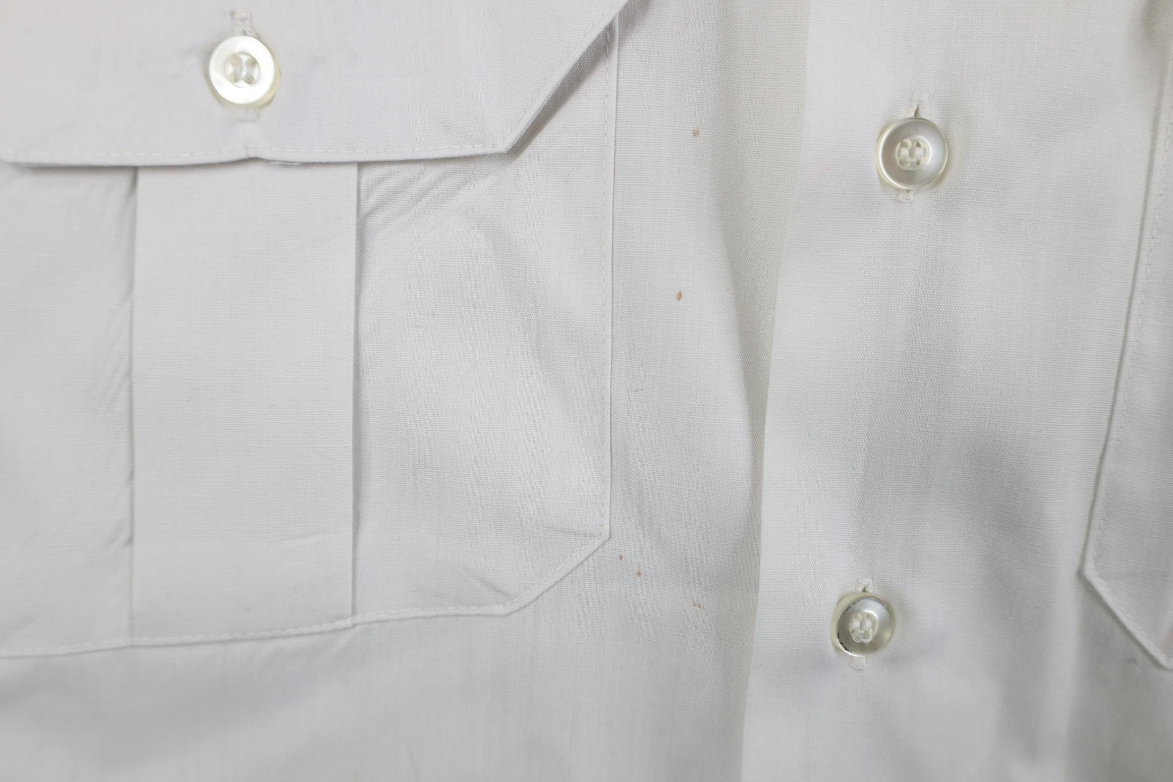 Vintage Vintage 70s Maumee Fire Department Button Shirt White USA Size US M / EU 48-50 / 2 - 6 Thumbnail