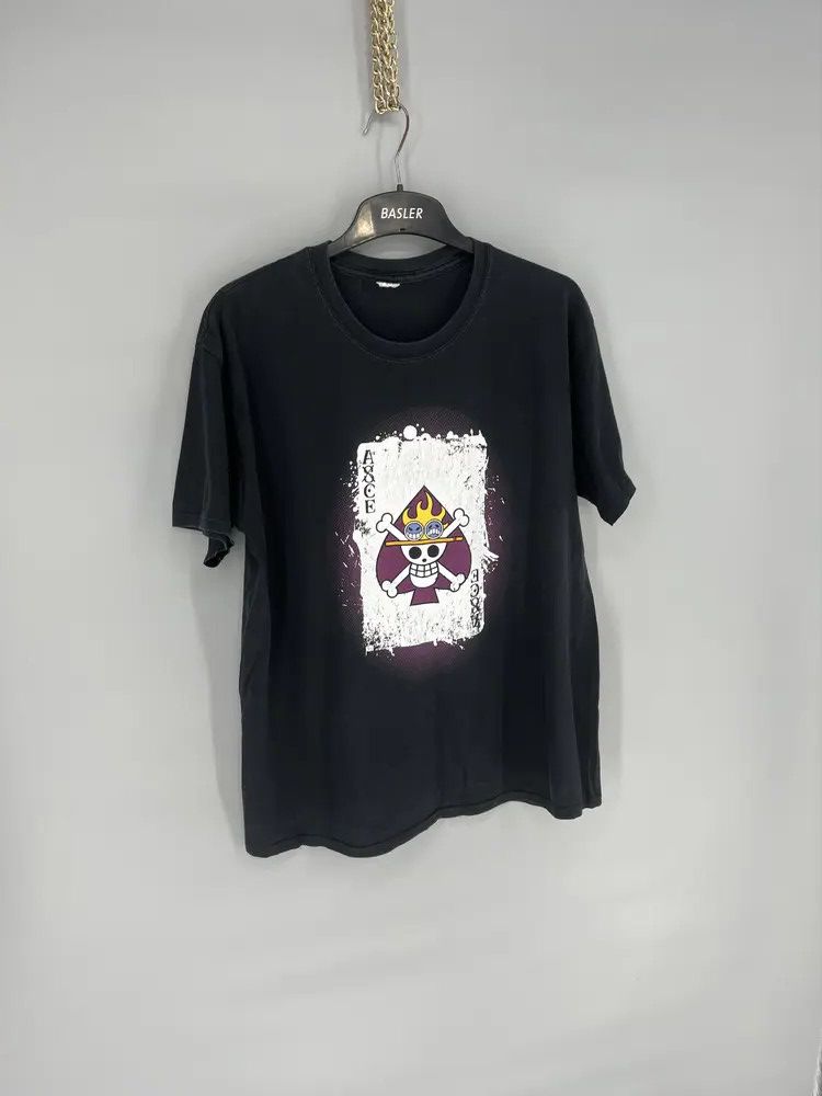 Anime One Piece ASCE anime Luffy Chopper Cartoon Tshirt Size US L / EU 52-54 / 3 - 2 Thumbnail