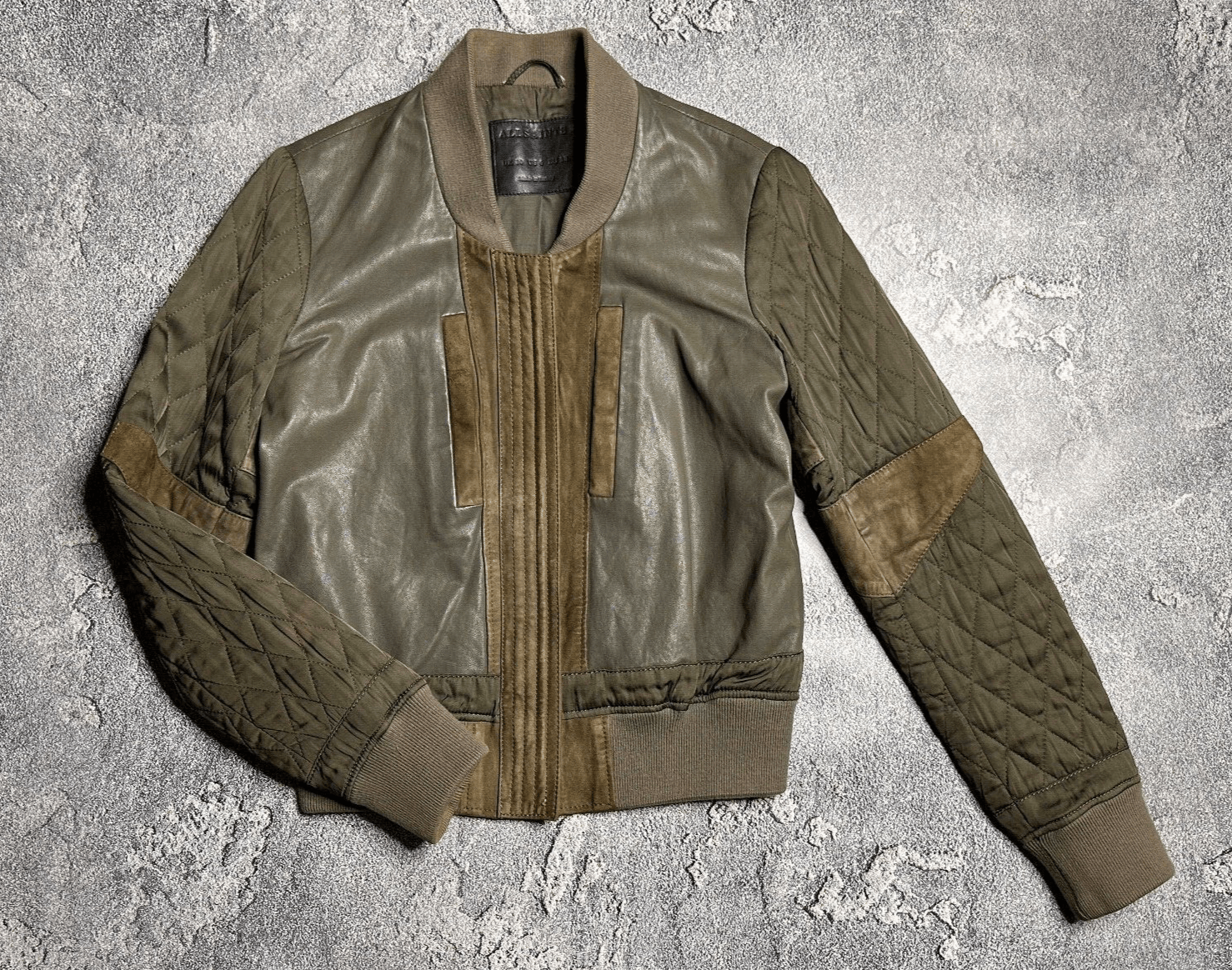 Allsaints AllSaints darnley leather bomber UK10 Size M / US 6-8 / IT 42-44 - 1 Thumbnail