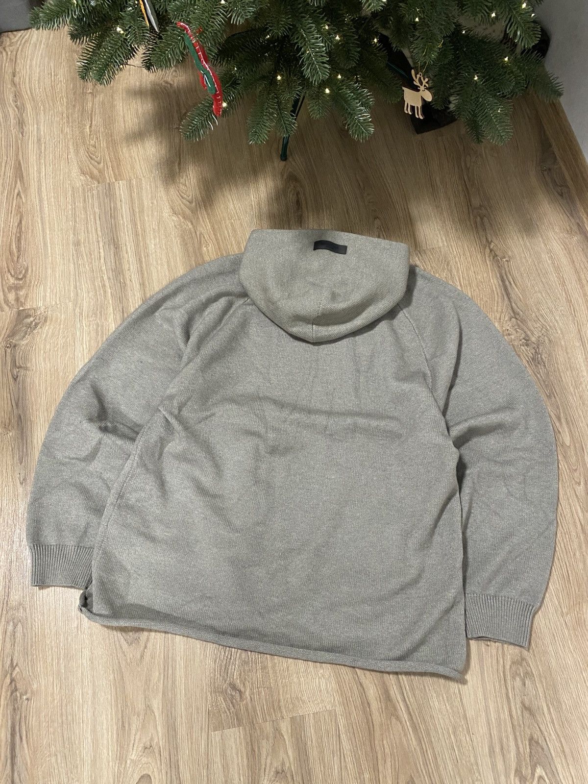 Essentials Fear of God Essentials Knit Oversized Hoodie 1977 Size: XL Size US XL / EU 56 / 4 - 6 Thumbnail