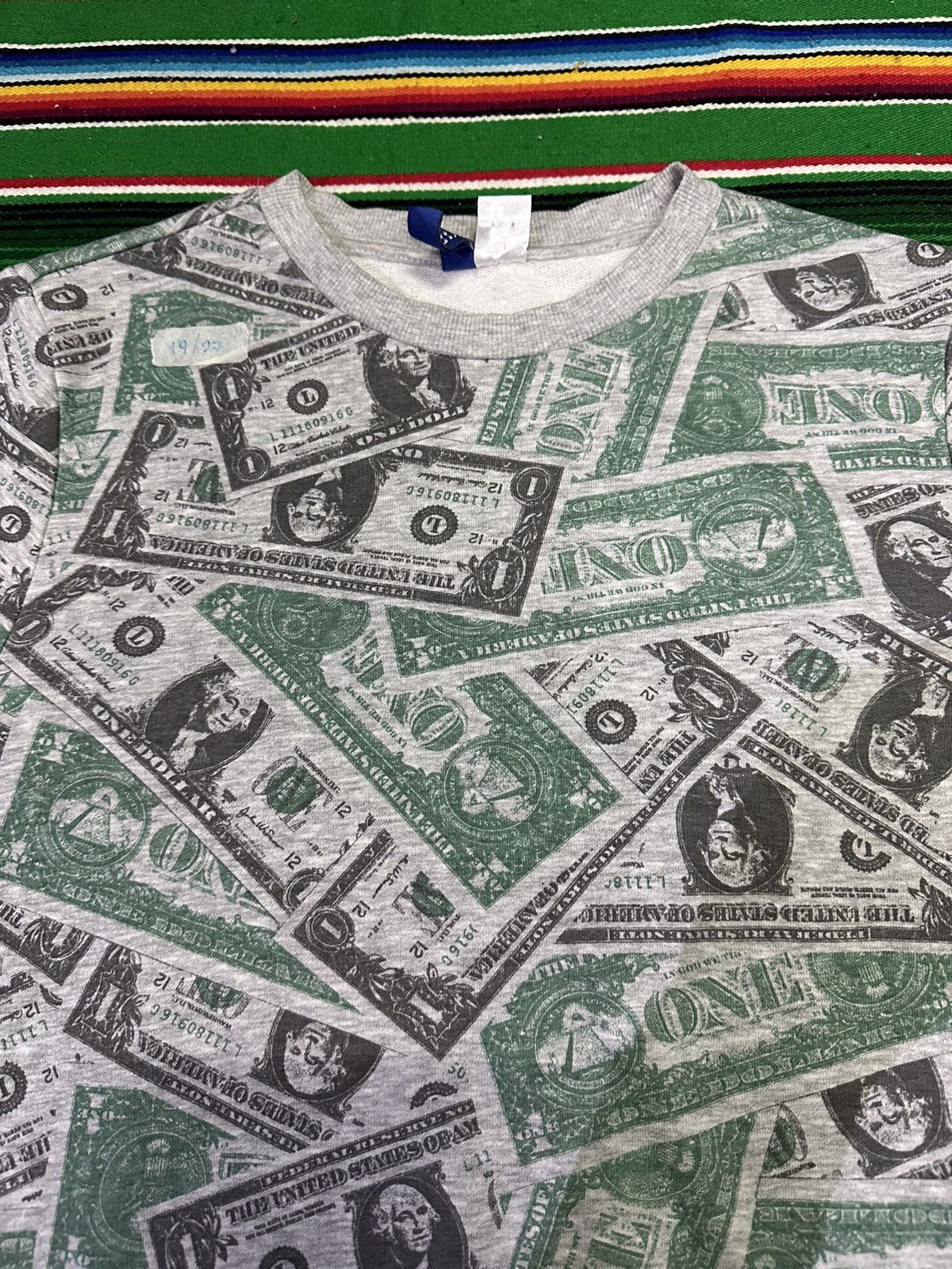 Balmain 💥H&M💥 Ovp Dollar Usa Sweatshirt by H&m💥 Size US M / EU 48-50 / 2 - 3 Thumbnail