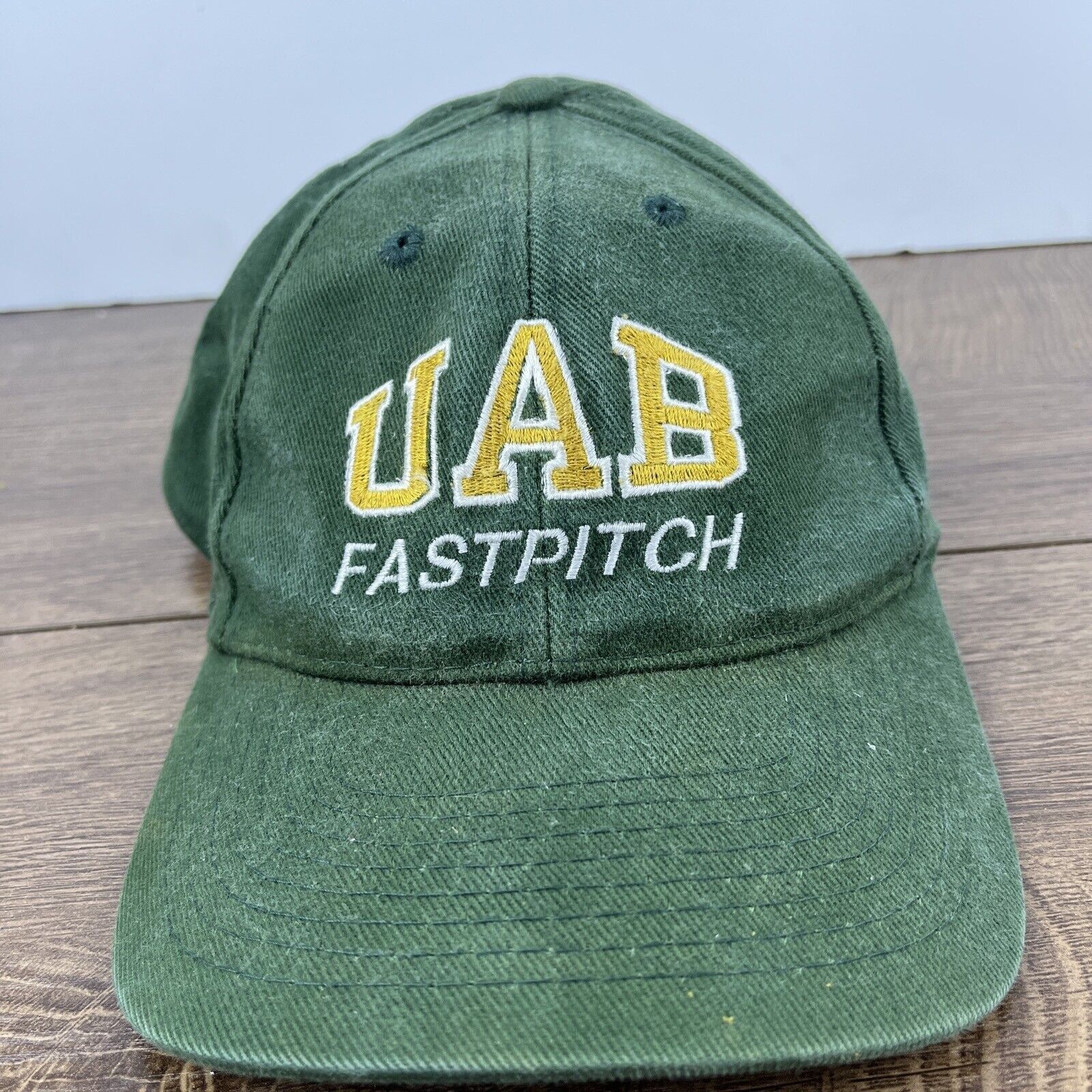 Other UAB Fastpitch Hat UAB Softball Green Hat Snapback Adjustable Size ONE SIZE - 3 Thumbnail