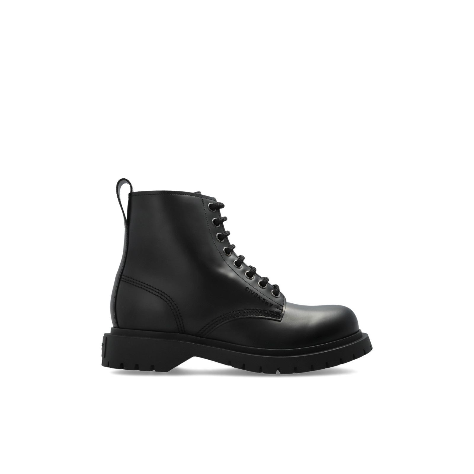 Givenchy GIVENCHY Black Leather Ankle Boots New & Authentic (Men's si Size US 9.5 / EU 42-43 - 1 Thumbnail