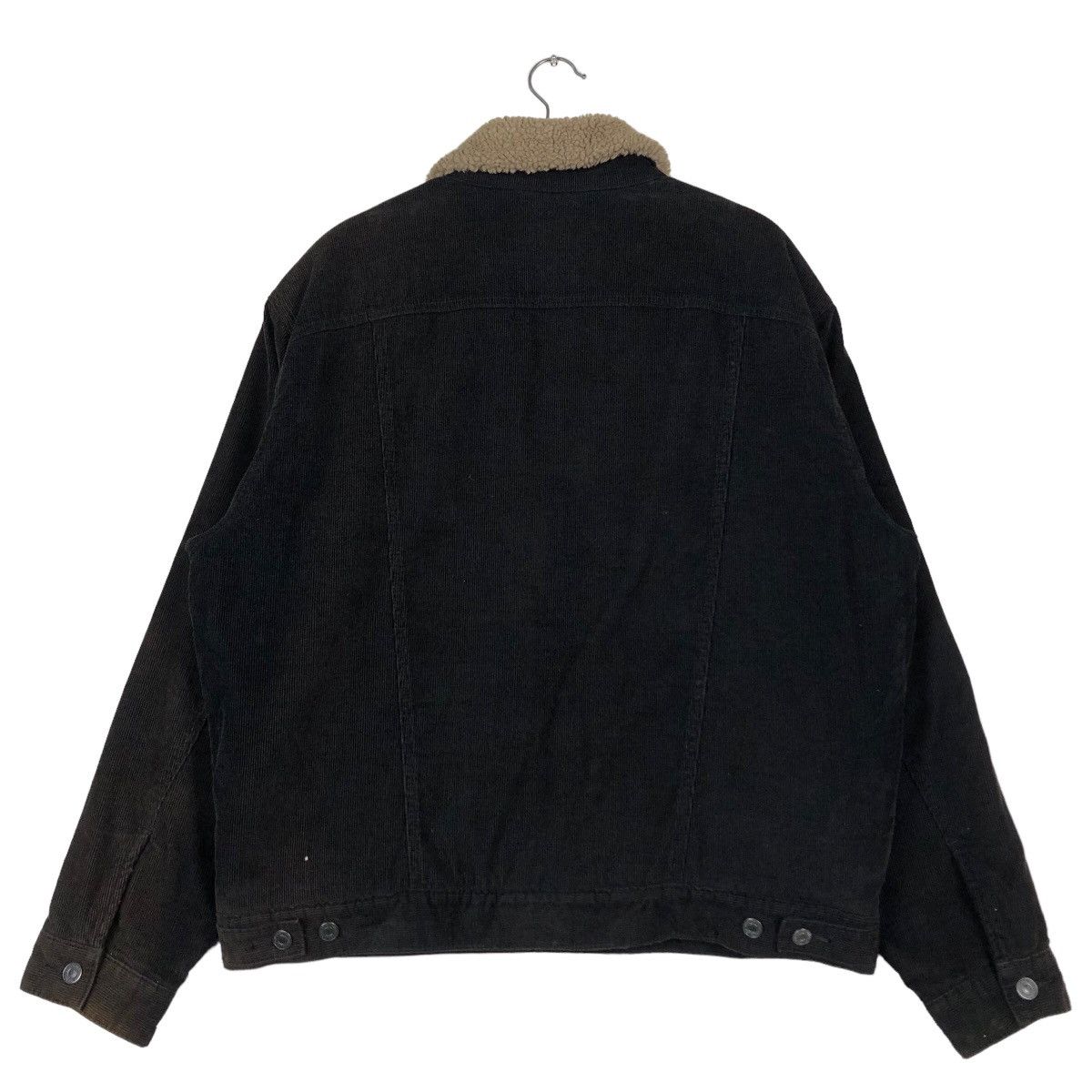 Levi's 🔥Vintage Trucker Corduroy Biker Jacket Levi’s Shearling Fur Size US L / EU 52-54 / 3 - 8 Thumbnail