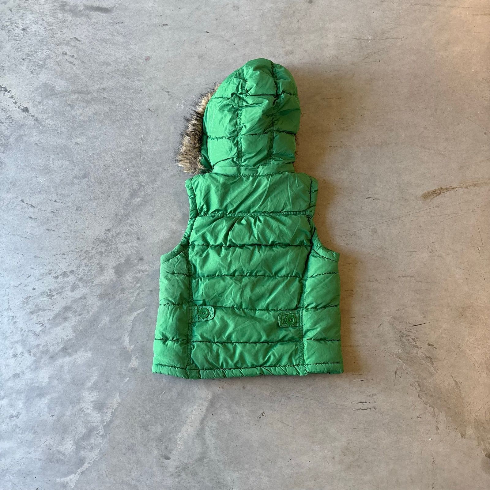 Aeropostale y2k green aeropostale plaid lined puffer vest Size US L / EU 52-54 / 3 - 4 Thumbnail