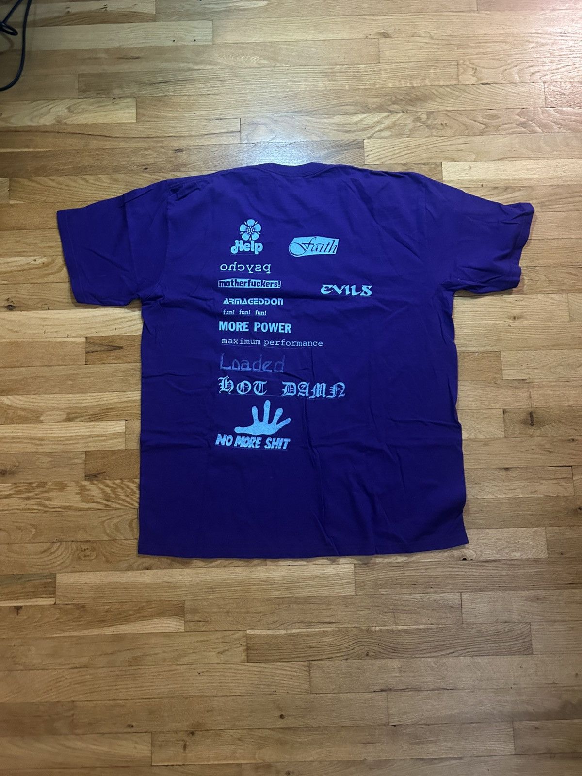 Supreme Supreme tee “No More Shit” 2020 fall/winter XL Size US XL / EU 56 / 4 - 4 Thumbnail