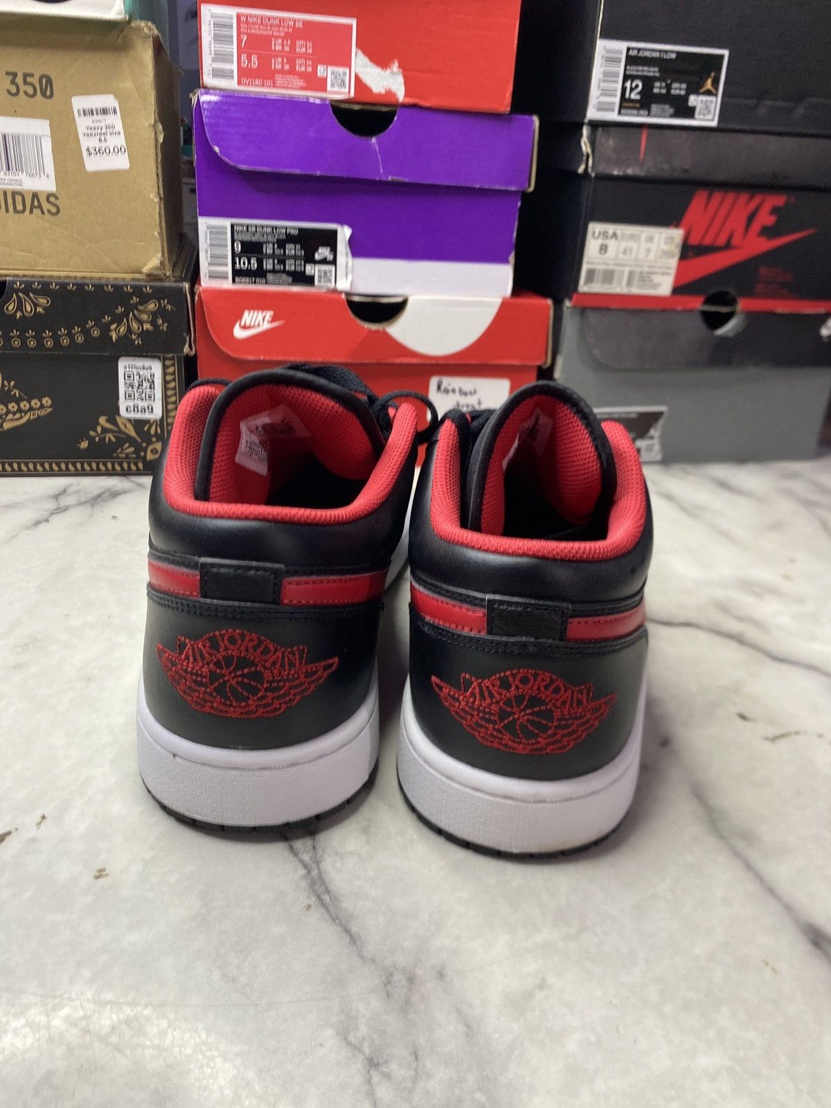 Jordan Brand Jordan 1 low fire red Size US 12 / EU 45 - 4 Thumbnail