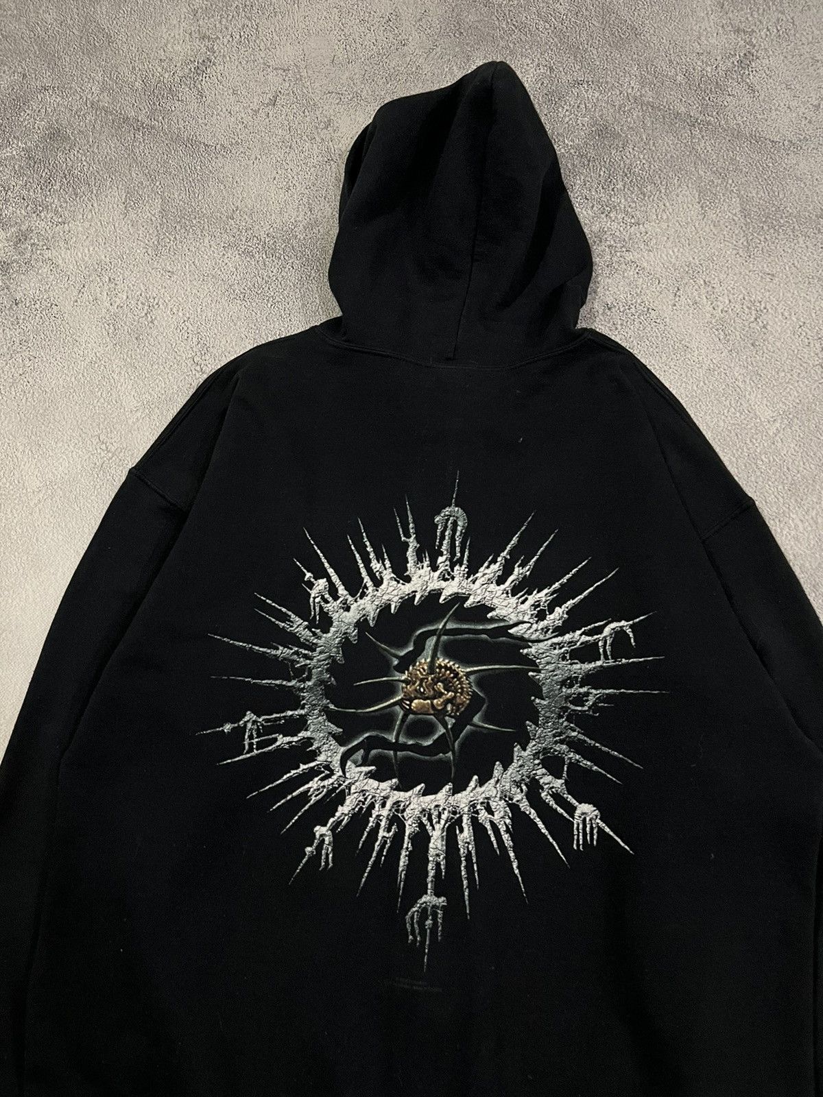Band Tees Vintage Y2k SUFFOCATION 2008 Death Metal Zip Hoodie 00’s Size US L / EU 52-54 / 3 - 3 Thumbnail