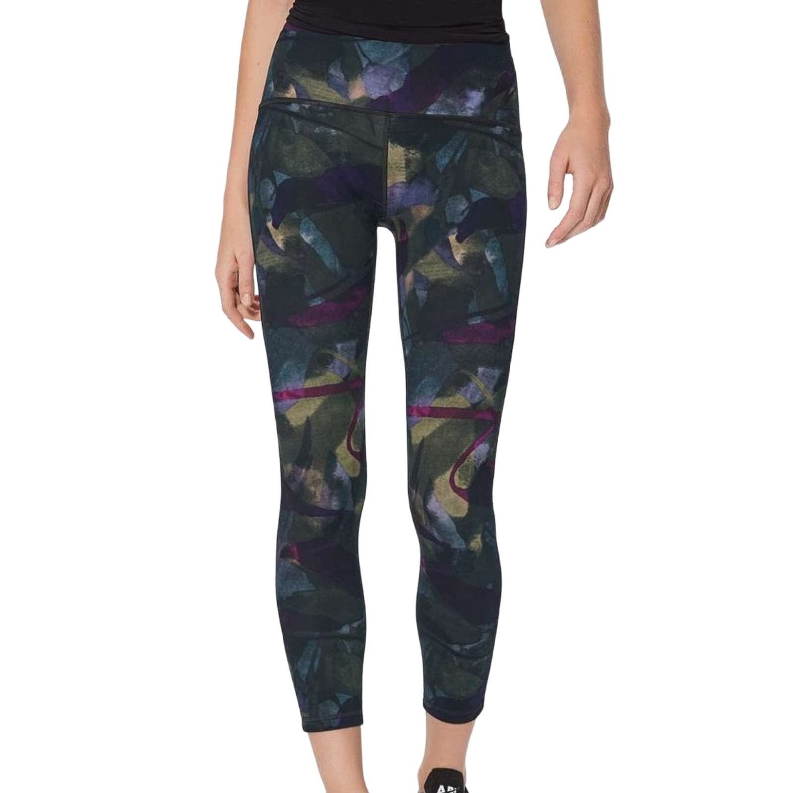 Lululemon LULULEMON Train Times 7/8 Aura Dark Navy 25" Leggings Size 28" / US 6 / IT 42 - 2 Thumbnail