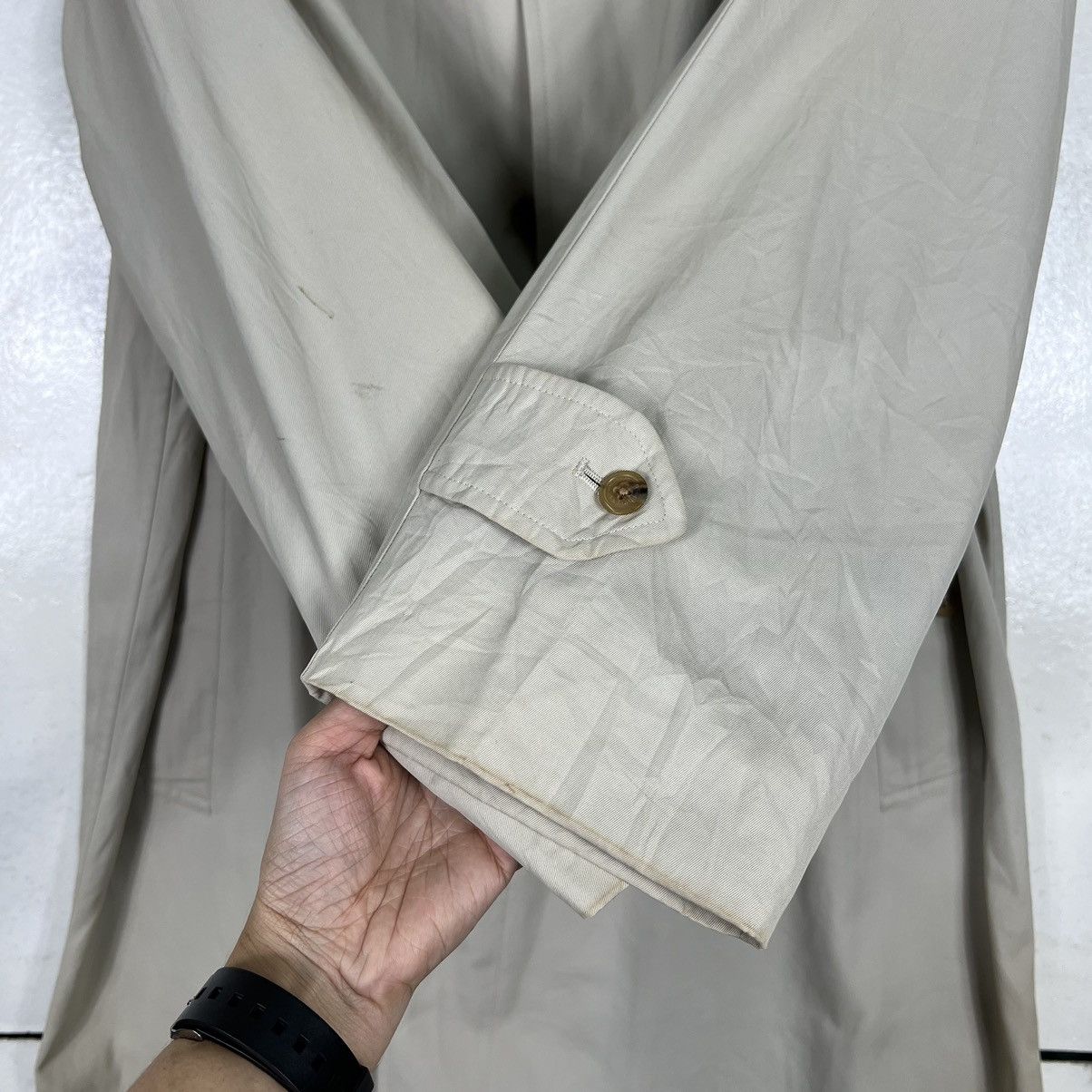 Burberry 🔥 VINTAGE BURBERRY NOVA CHECK TRENCH COAT Size US M / EU 48-50 / 2 - 15 Thumbnail