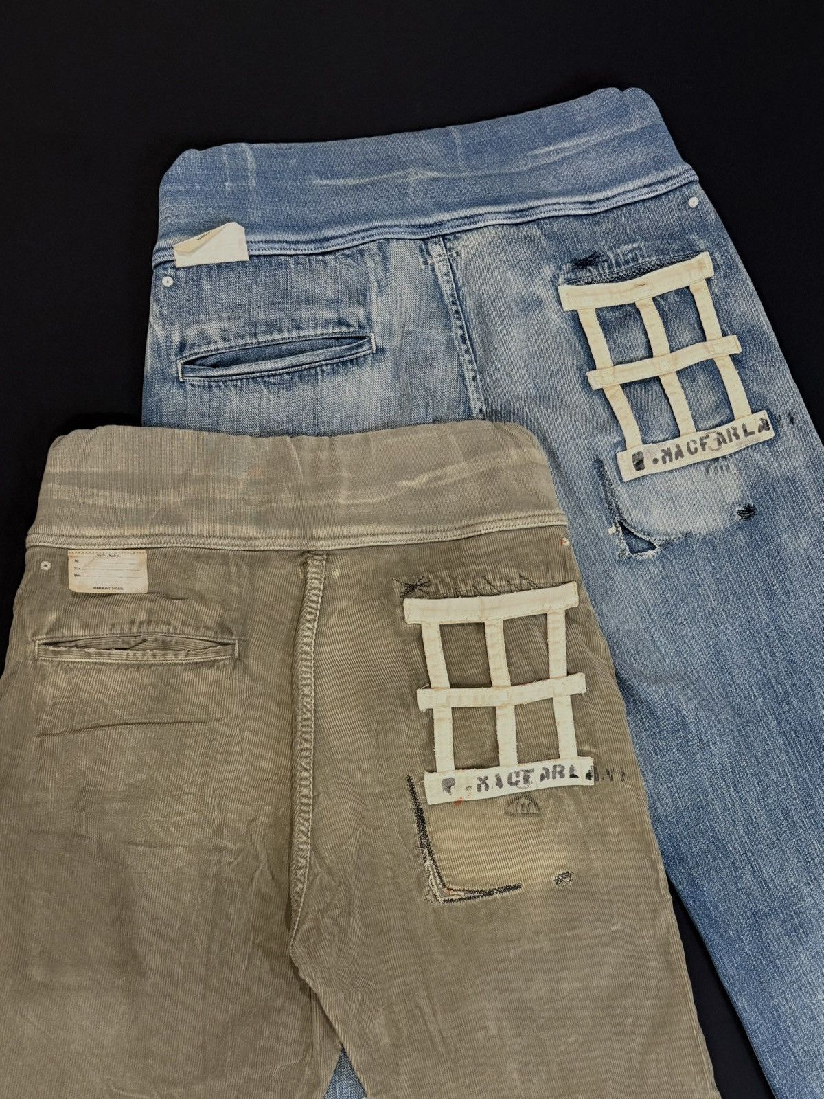 Kapital Kapital Kountry Prisoner Denim Pants Size US 34 / EU 50 - 1 Thumbnail