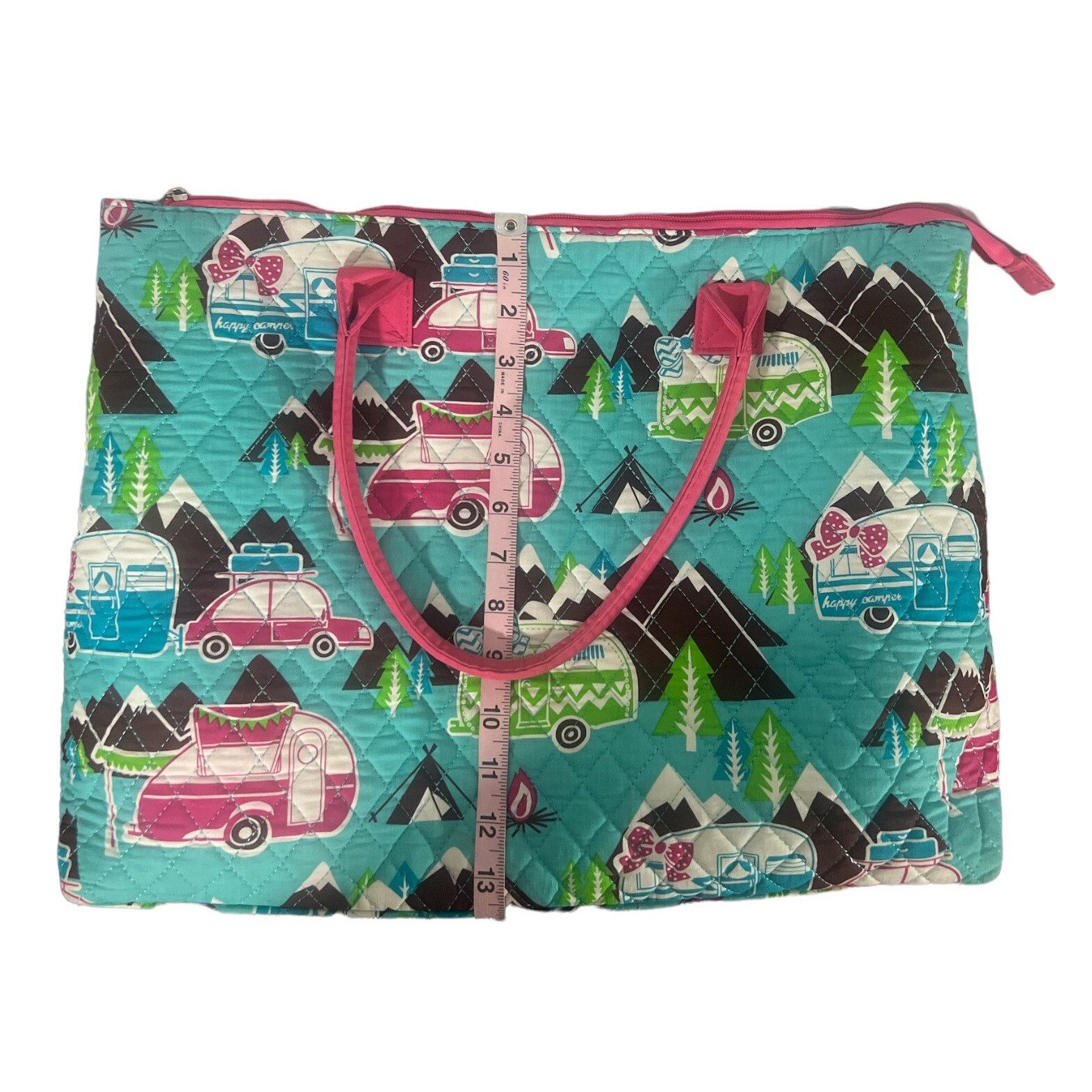 Other NGIL All Purpose Organizer Medium Utility Happy Camper Tote Size ONE SIZE - 6 Thumbnail