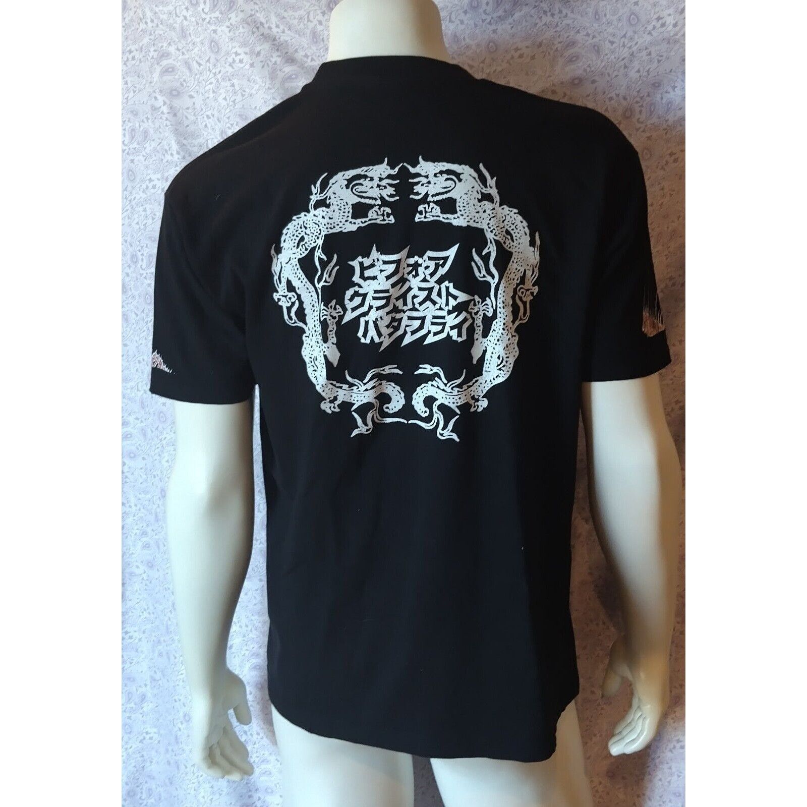 Other Premium Vintage Black Chinese Dragons Graphic T-shirt XXL Size US XXL / EU 58 / 5 - 3 Thumbnail