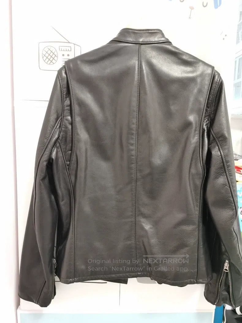 Schott Schott Cowhide collar locomotive leather jacket Size US M / EU 48-50 / 2 - 3 Thumbnail