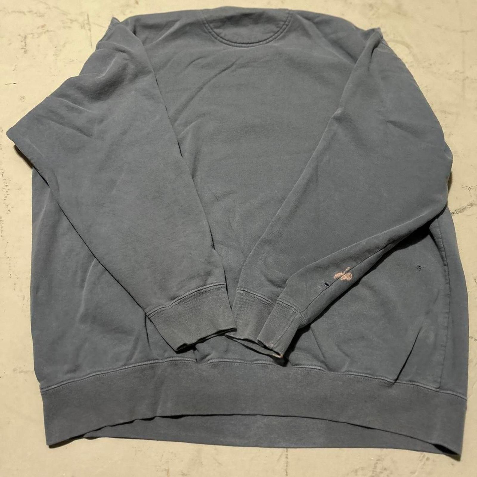 Lee **Vintage Lee Swirled Light Blue Crewneck Sweatshirt** Size US L / EU 52-54 / 3 - 4 Thumbnail