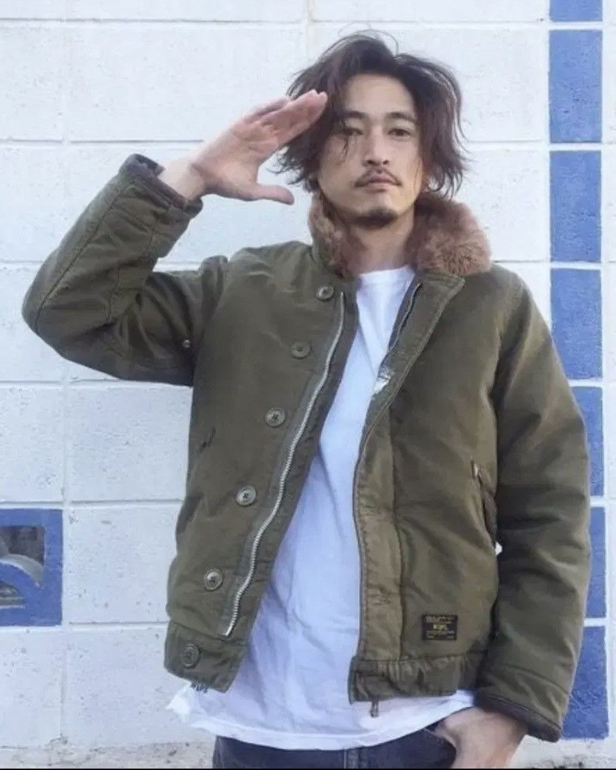 Wtaps Wtaps 15AW N-1 Navy Deck Jacket Size US L / EU 52-54 / 3 - 1 Thumbnail