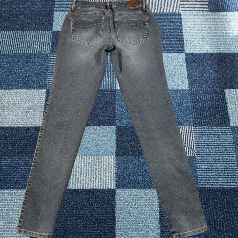 Express Express Jeans Women Mid Rise Skinny Pockets Zip Closure Stone Wash Blue Denim 2 Size 26" / US 2 / IT 38 - 1 Thumbnail