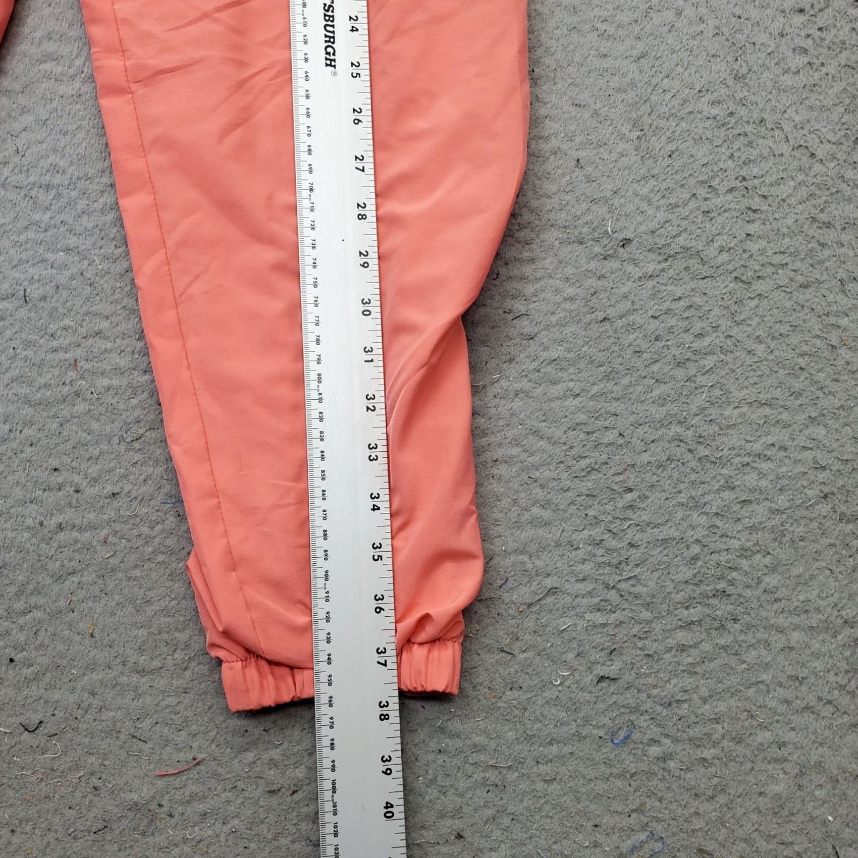 Pinko IXSPA Womens Small Pink Jogger Pants Pockets Pull On Ankle Zip Tapered Leg Size S Size 28" / US 6 / IT 42 - 4 Thumbnail