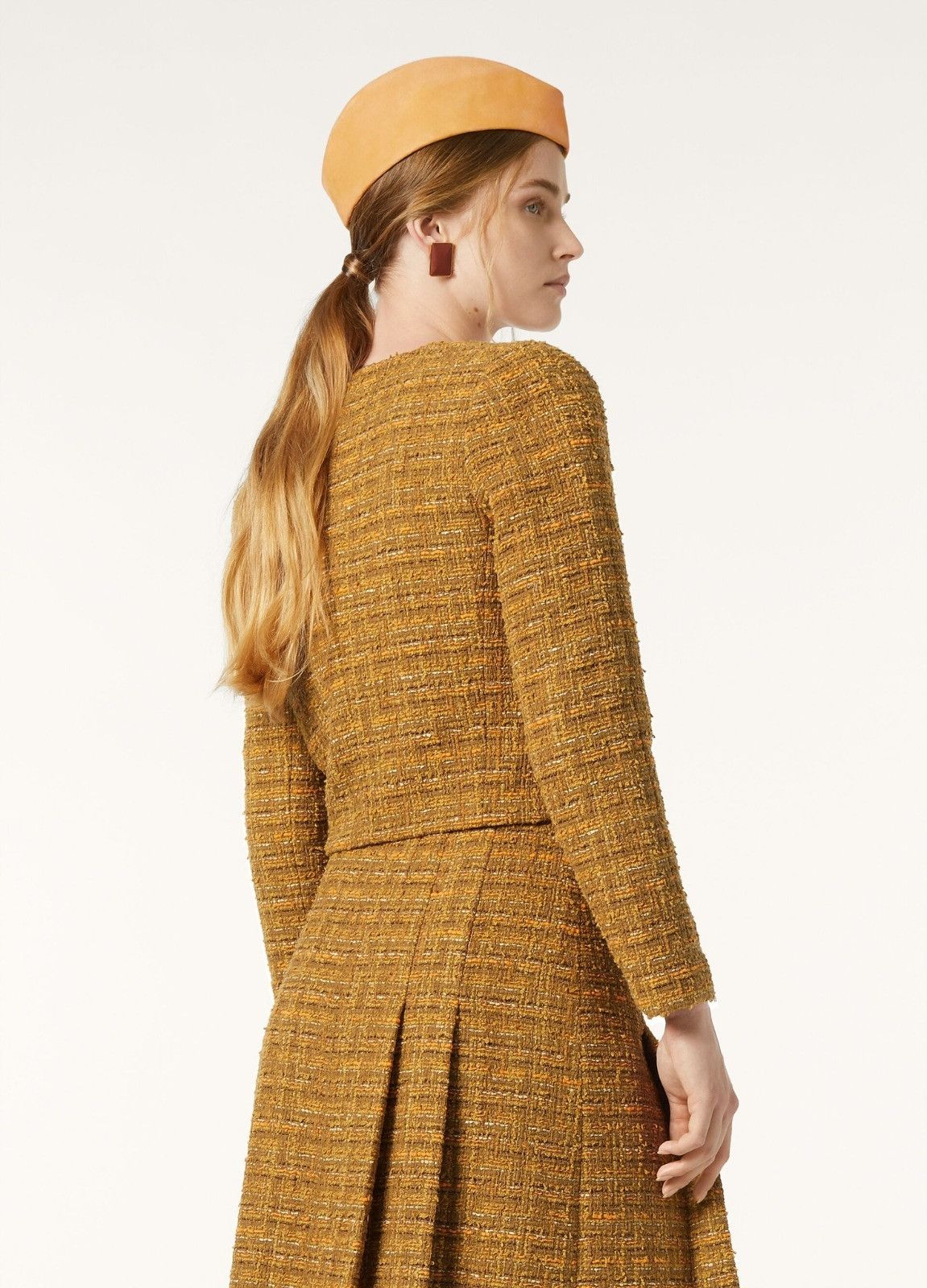 Loro Piana o1srvl11e0526 FAP0340 Adele Jacket in Yellow Size M / US 6-8 / IT 42-44 - 6 Thumbnail