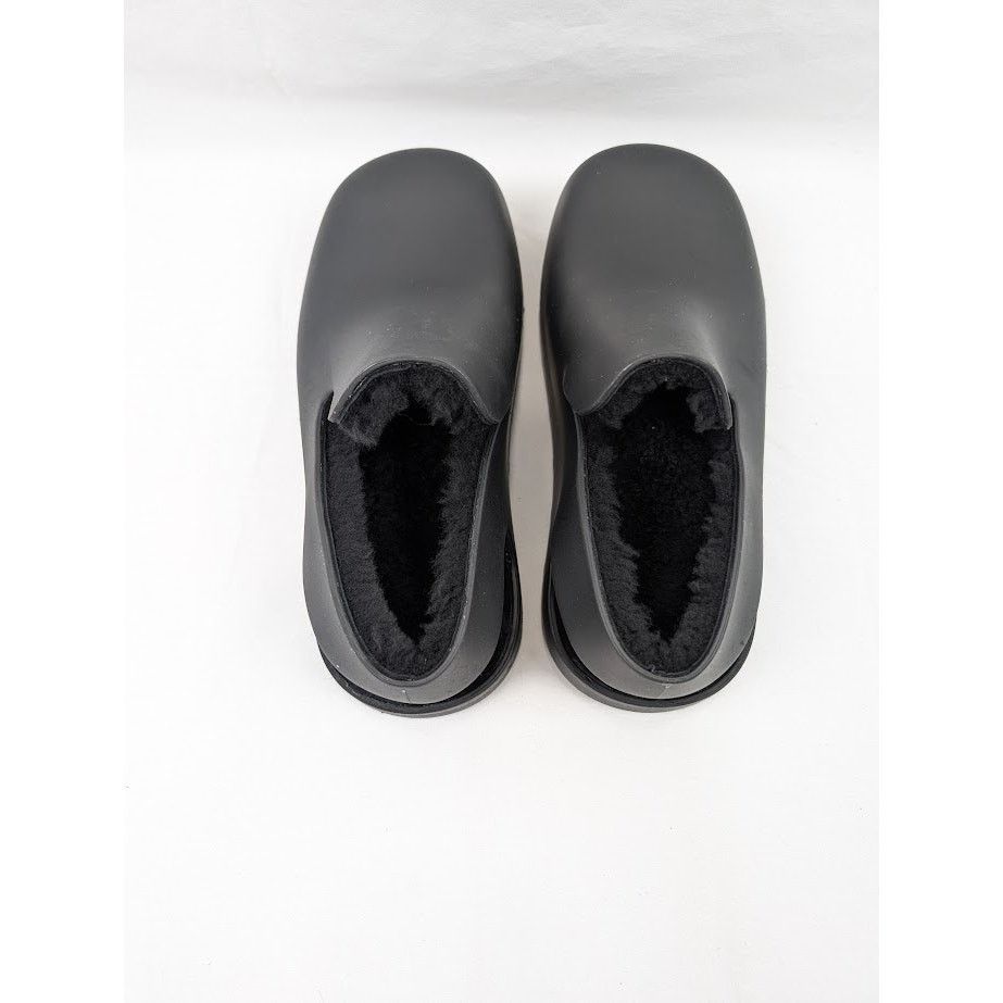 Bottega Veneta o1rshd1 Q:3 / Cozy Matt Rubber Puddle Shearling Sandals Size US 10 / EU 43 - 18 Thumbnail