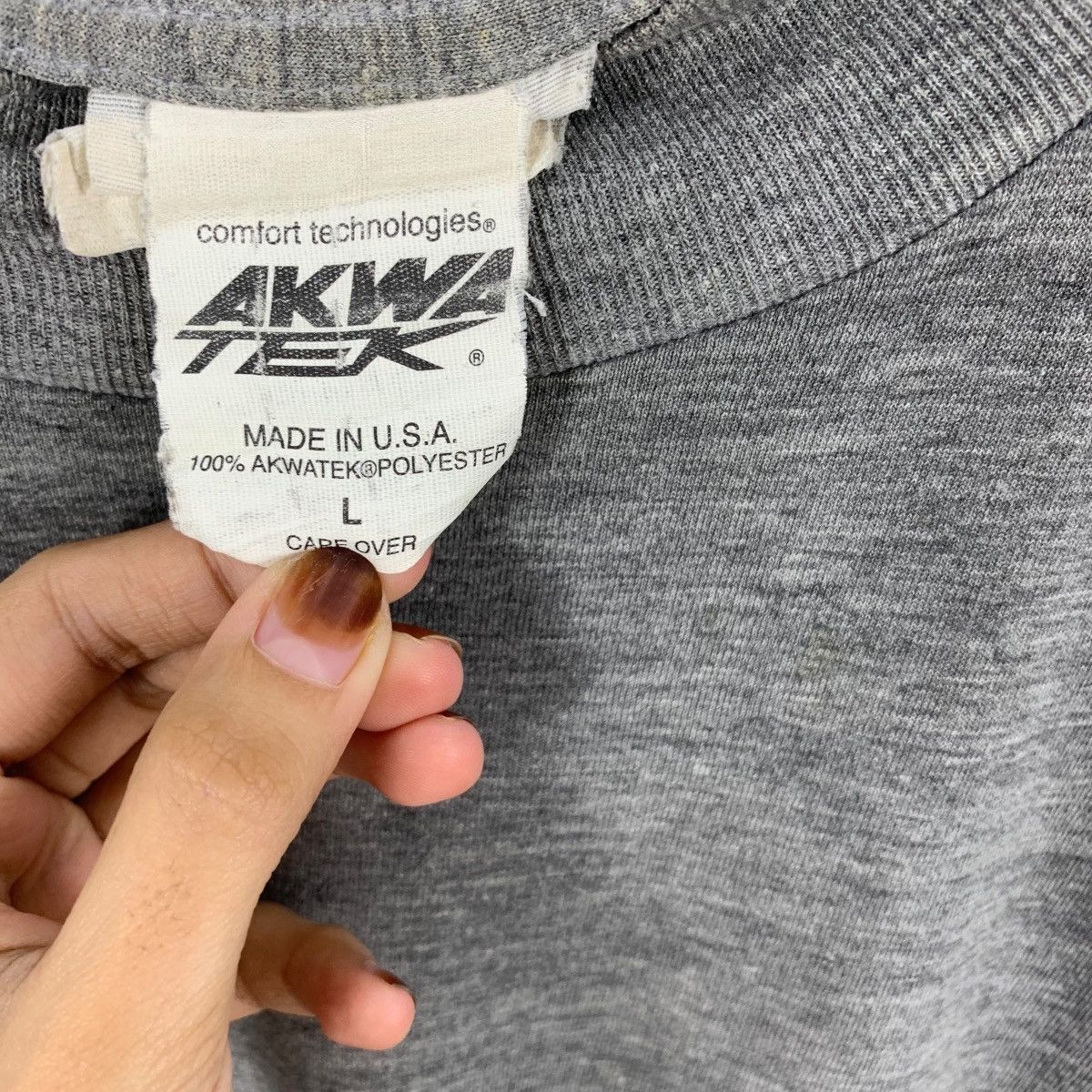 Vintage Vintage AKWATEK ARMY USA Comfort Technologies Tee Shirt Top Size US L / EU 52-54 / 3 - 8 Thumbnail
