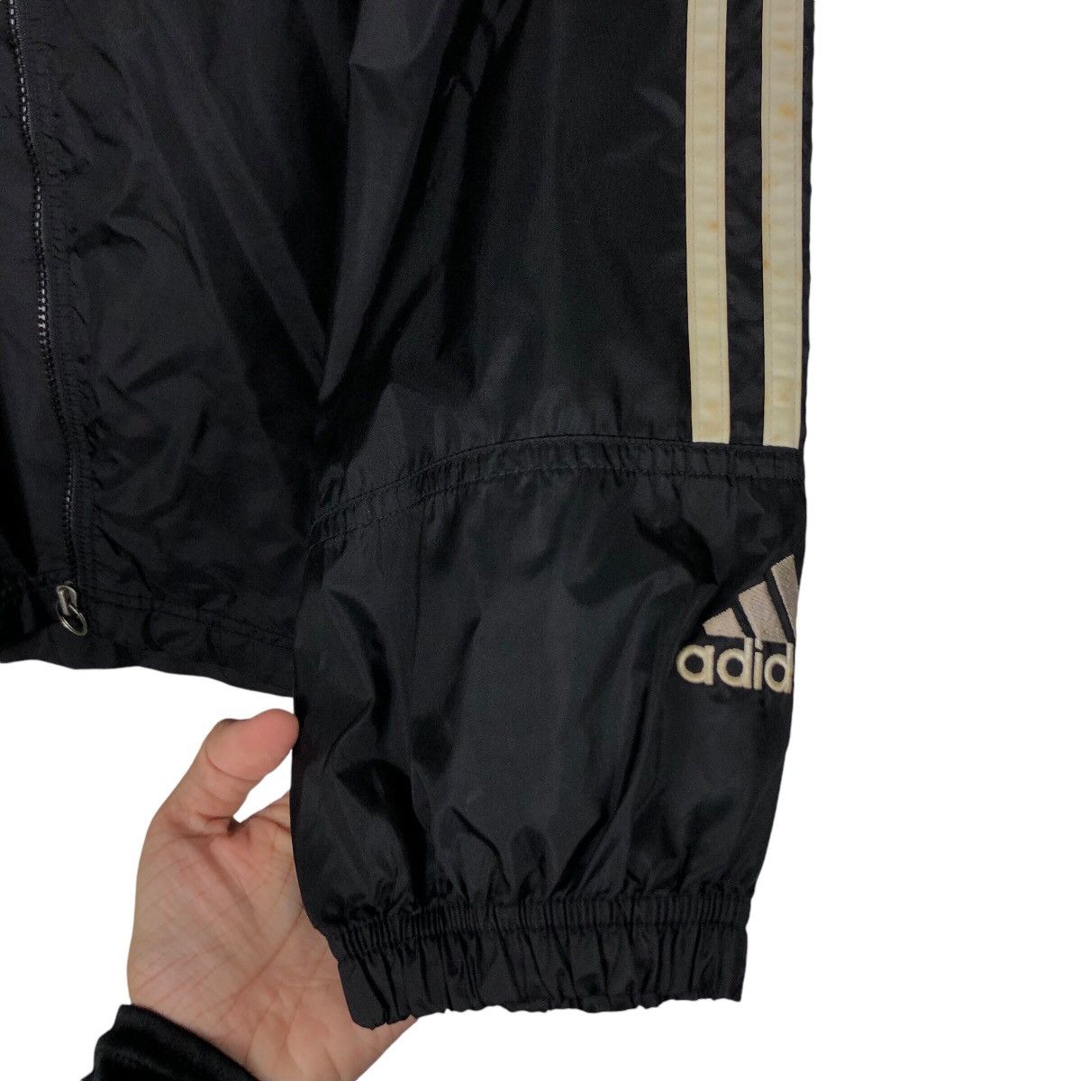 Adidas × Vintage Vintage Adidas Windbreaker Long Sleeve Big Logo Large Size US L / EU 52-54 / 3 - 14 Thumbnail