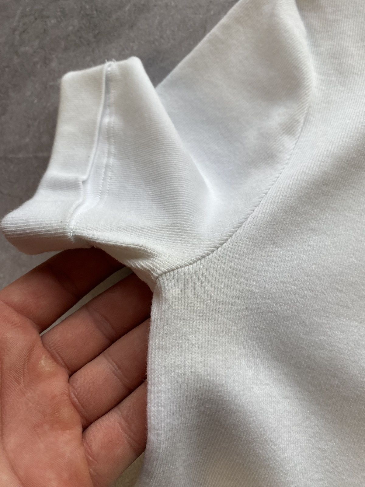 Peserico Classic Peserico Made in Italy White Lana Wool T shirt Rare Size M / US 6-8 / IT 42-44 - 5 Thumbnail