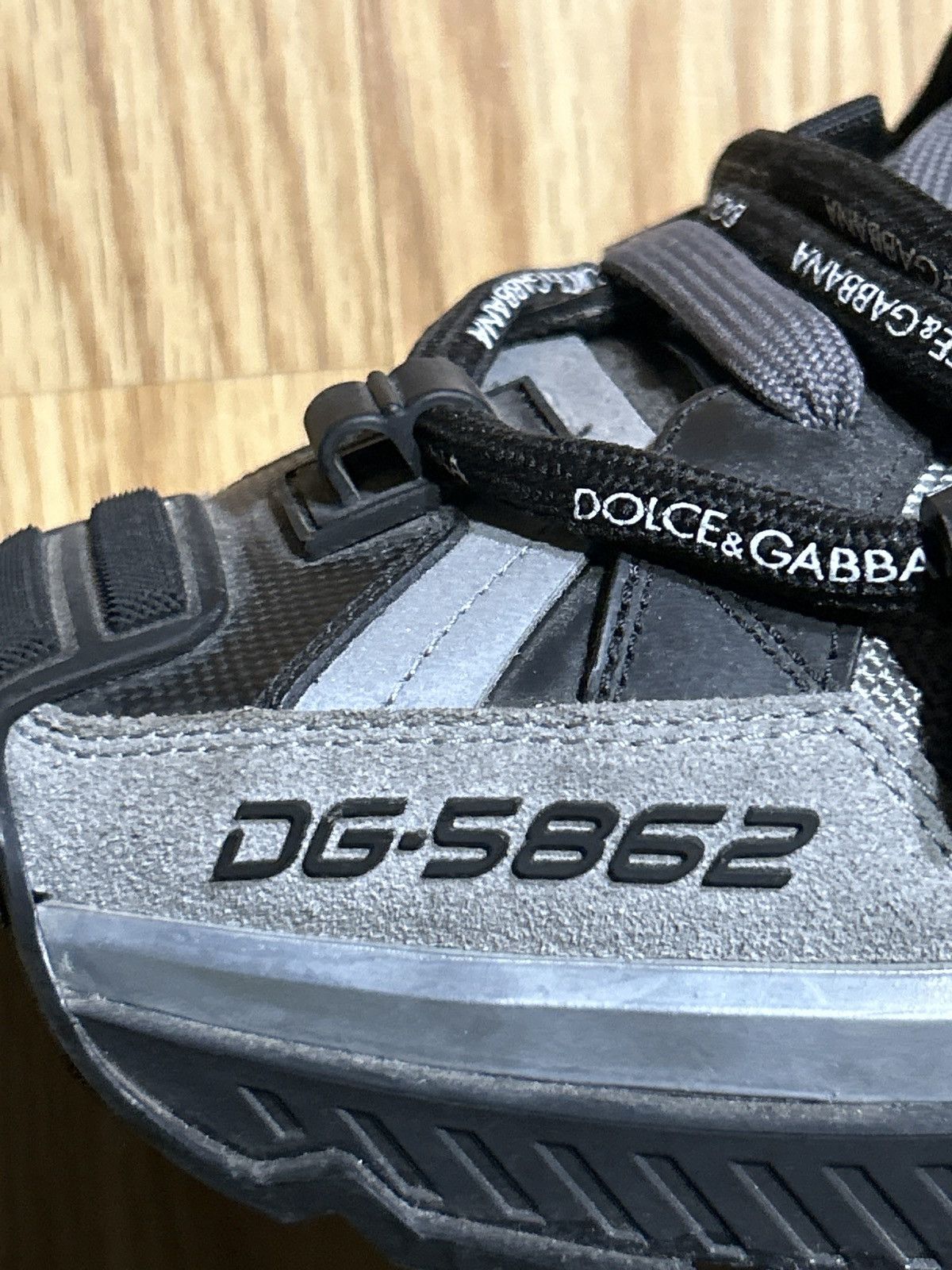 Dolce & Gabbana Sneaker Bassa in black / silver D&G Size US 10 / EU 43 - 3 Thumbnail