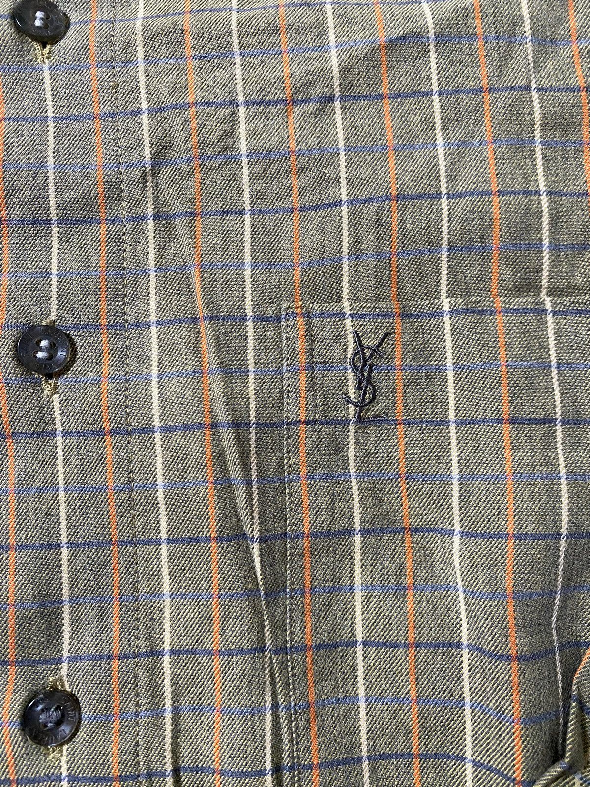 Yves Saint Laurent Yves Saint Laurent Pour Homme shirt Size US M / EU 48-50 / 2 - 2 Thumbnail