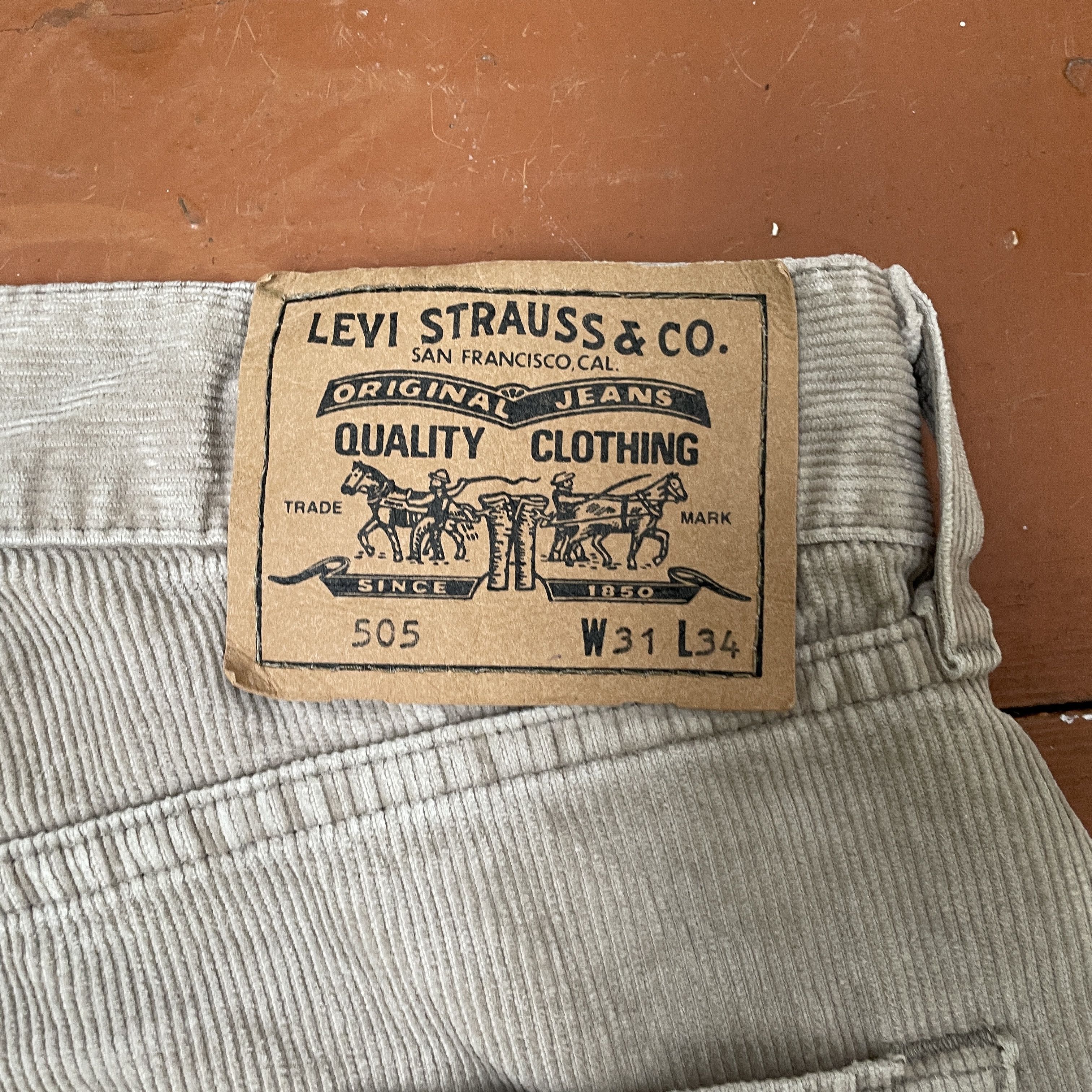 Levi's Custom Levi's Pants art faded y2k opium faded distressed Size US 31 - 11 Thumbnail