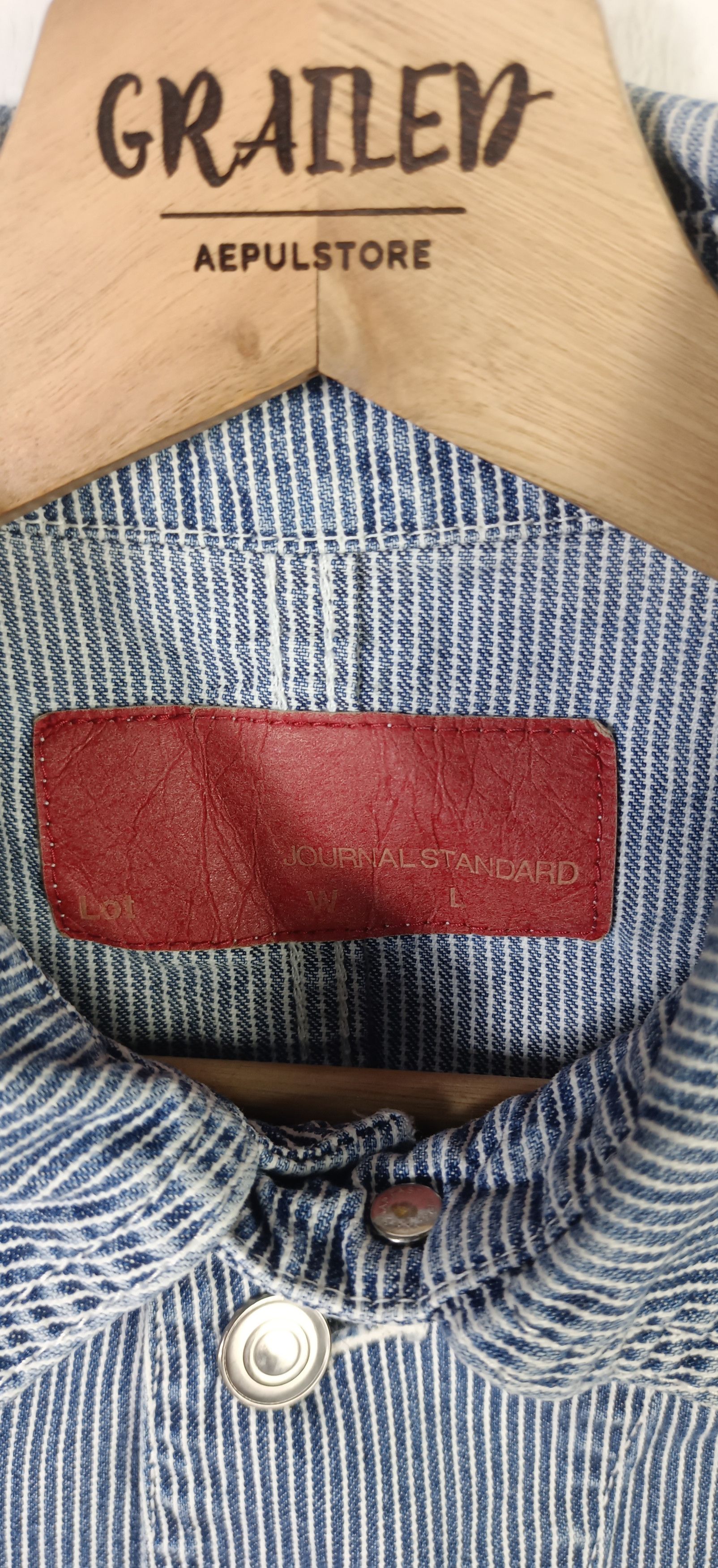 Journal Standard Journal Standard Hickory Workwear Chore Jacket Button Up Size US S / EU 44-46 / 1 - 6 Thumbnail