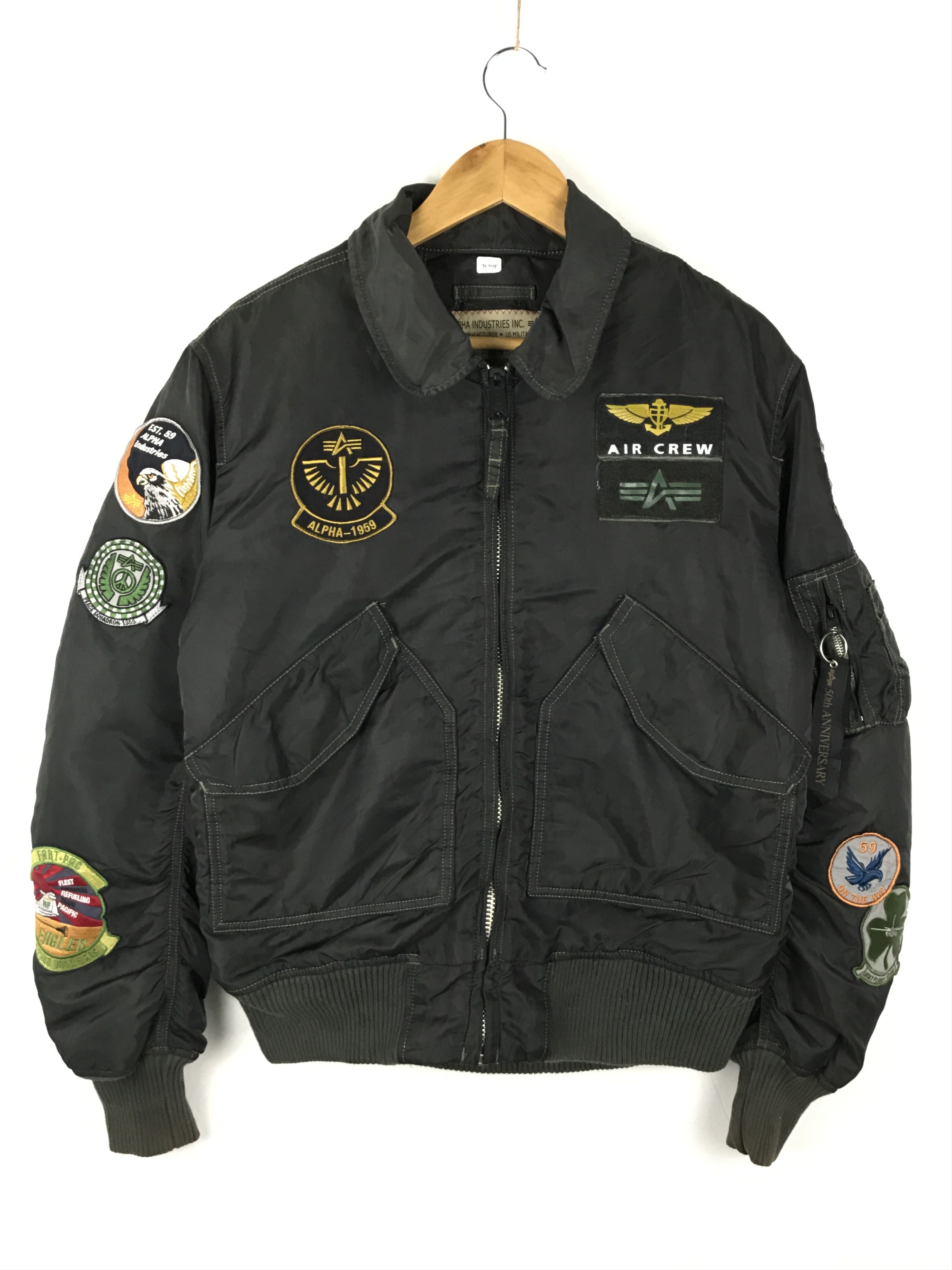 Alpha Industries Vintage Alpha Industries Bomber Flight Jacket Size US M / EU 48-50 / 2 - 1 Thumbnail